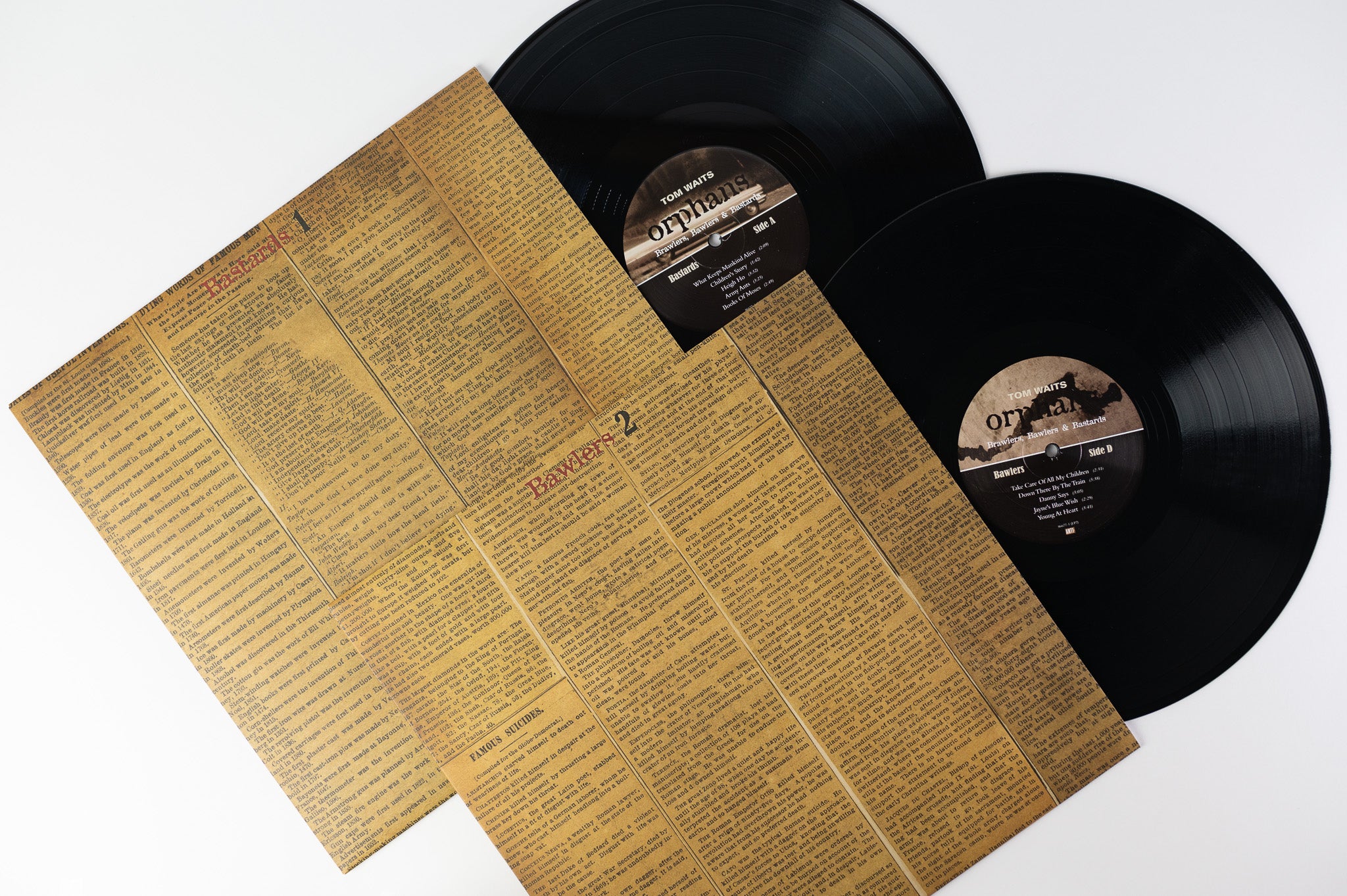 Tom Waits - Orphans (Brawlers, Bawlers & Bastards) on Anti- Ltd Box Set