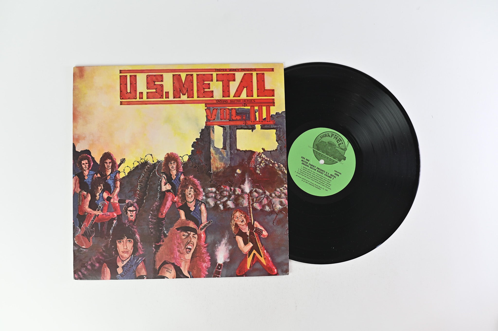 Various - U.S. Metal Vol. III on Shrapnel Records