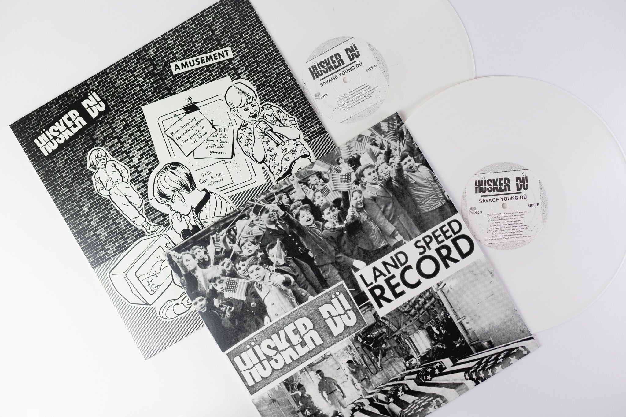 Hüsker Dü - Savage Young Dü on Numero Group Remastered Ltd White Vinyl Box Set