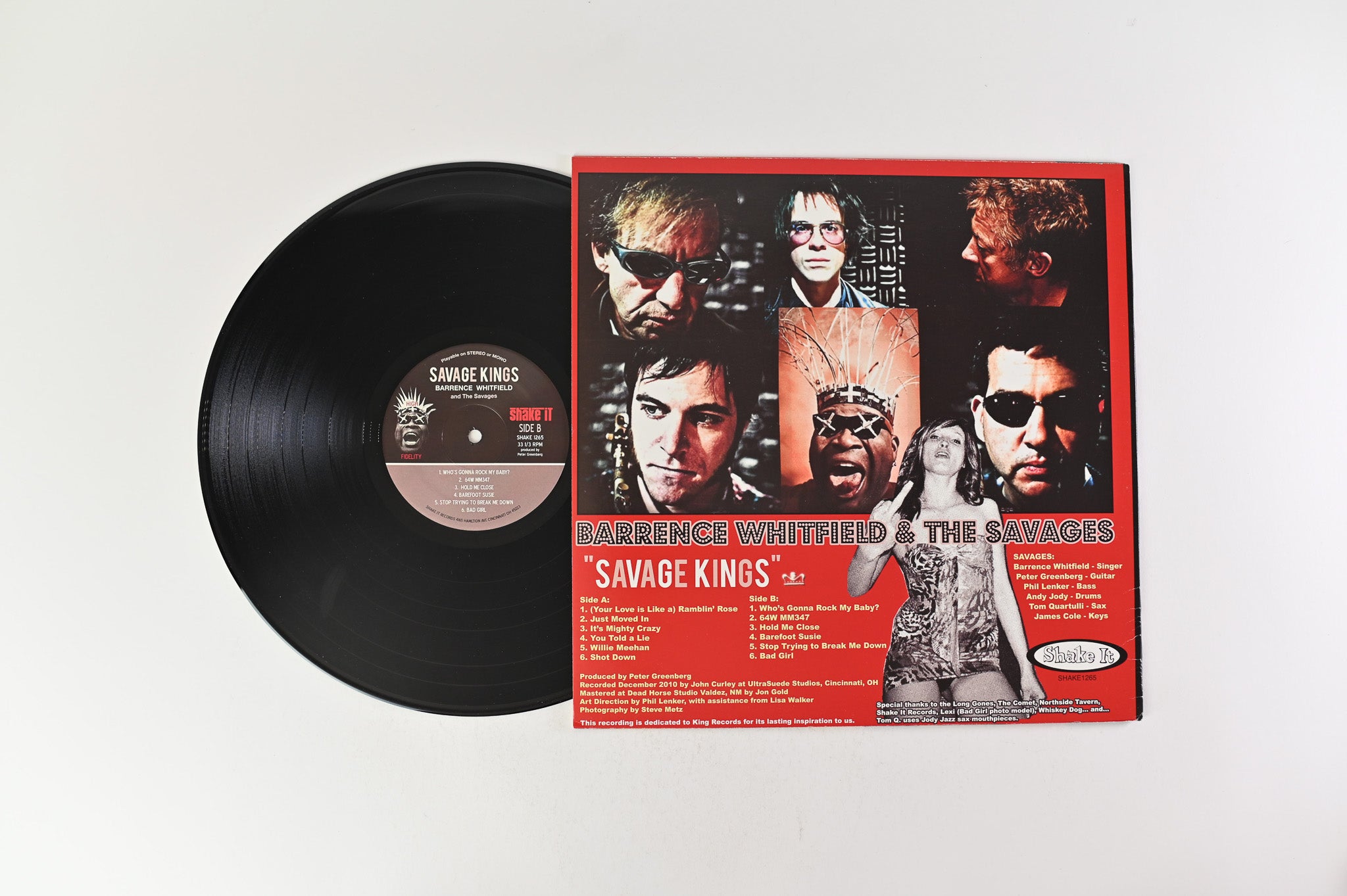 Barrence Whitfield & The Savages – Savage Kings on Shake It! Records