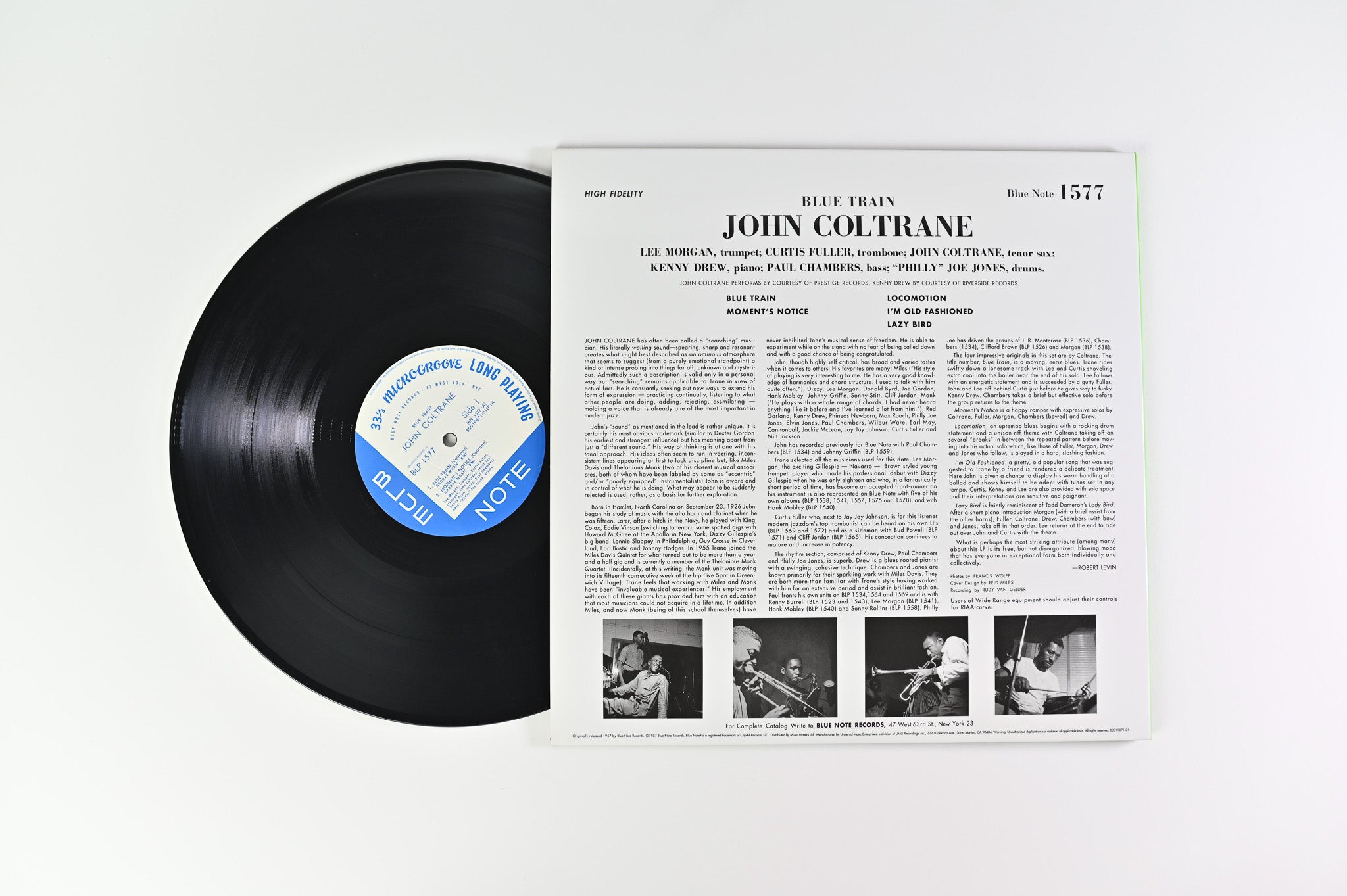 John Coltrane - Blue Train on Blue Note Ltd 180 Gram Music Matters Reissue