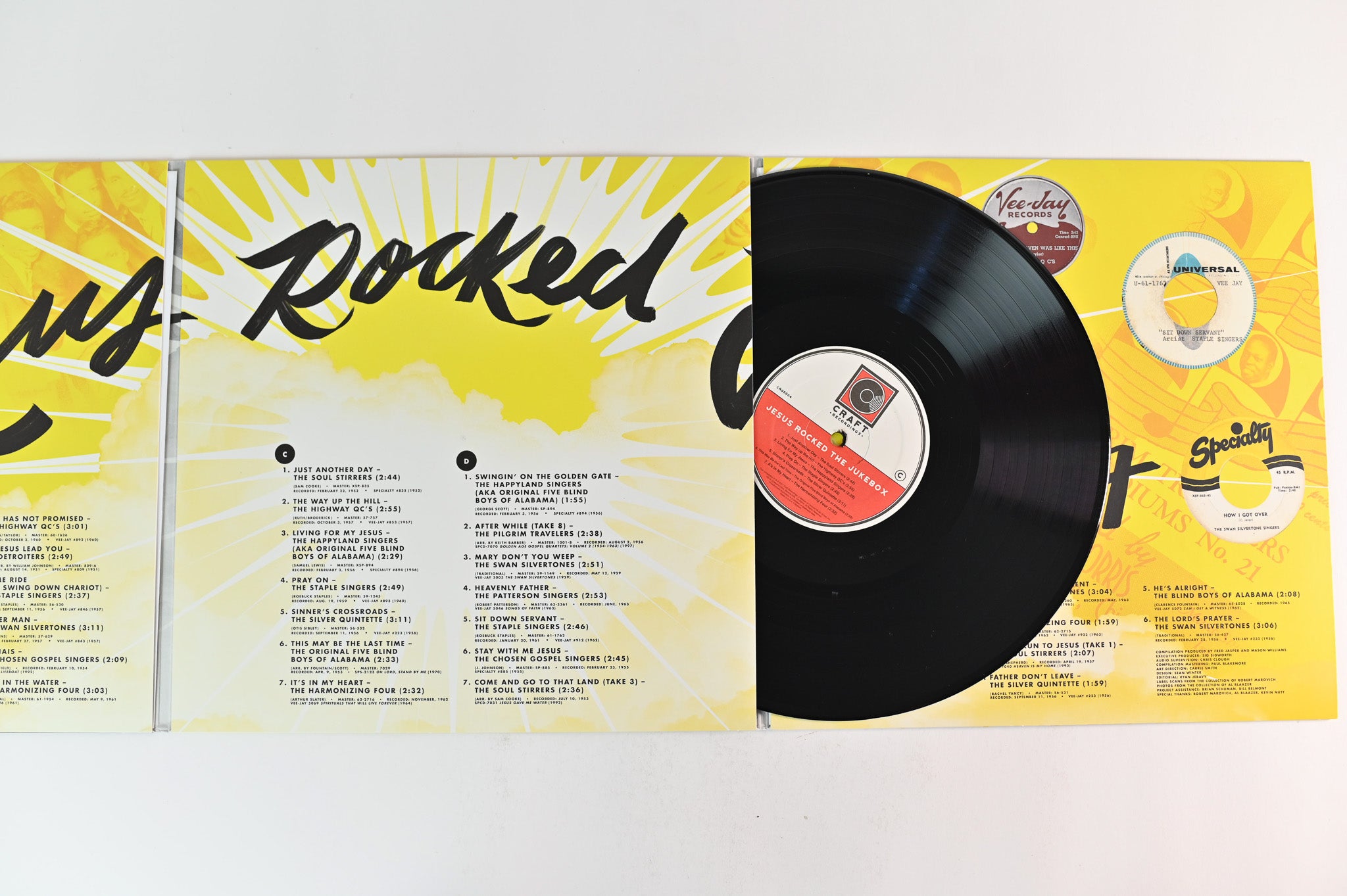 Various - Jesus Rocked The Jukebox (Small Group Black Gospel 1951-1965) on Craft Recordings