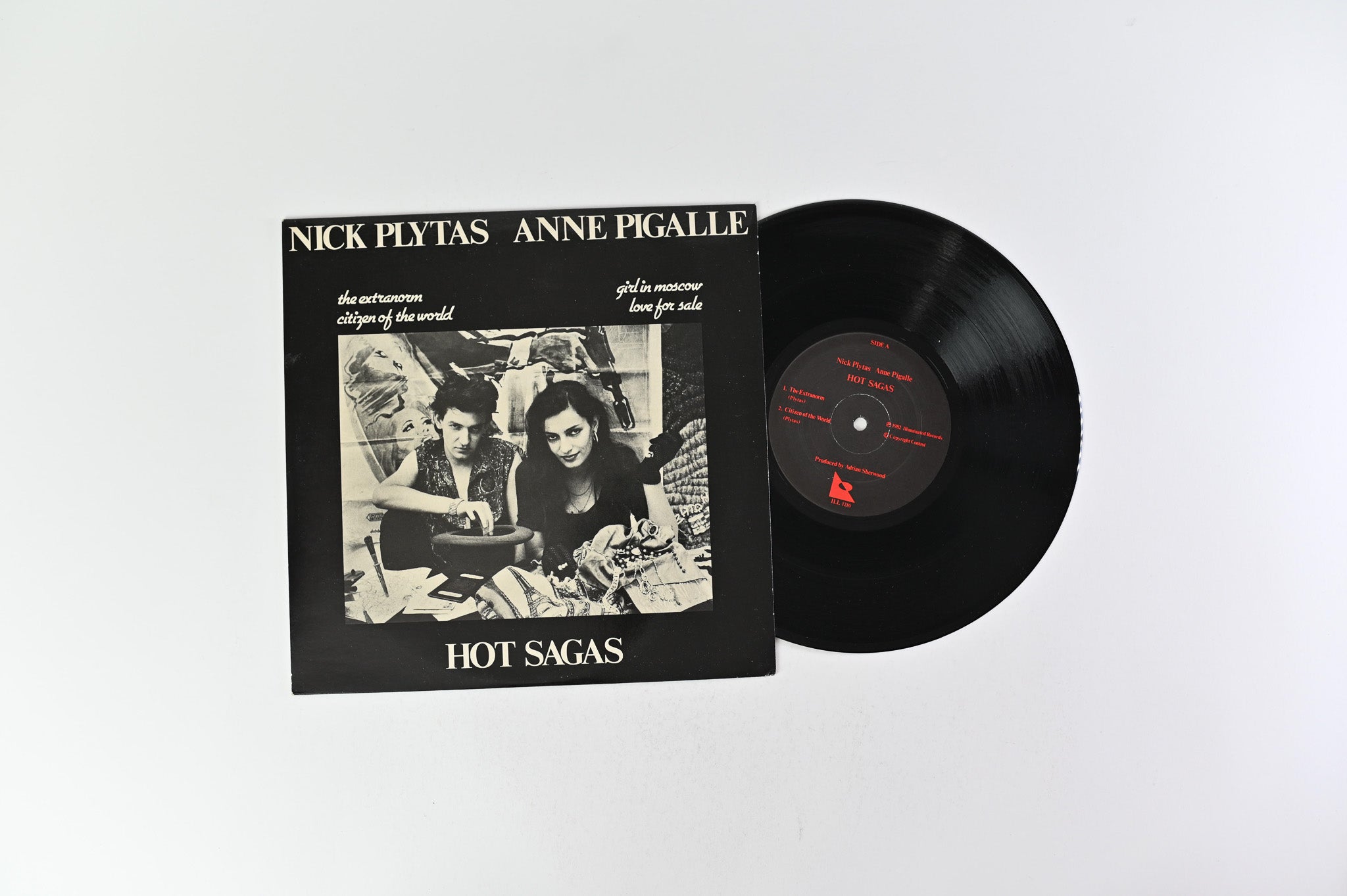 Nick Plytas, Anne Pigalle - Hot Sagas on Illuminated Records - 10" Vinyl