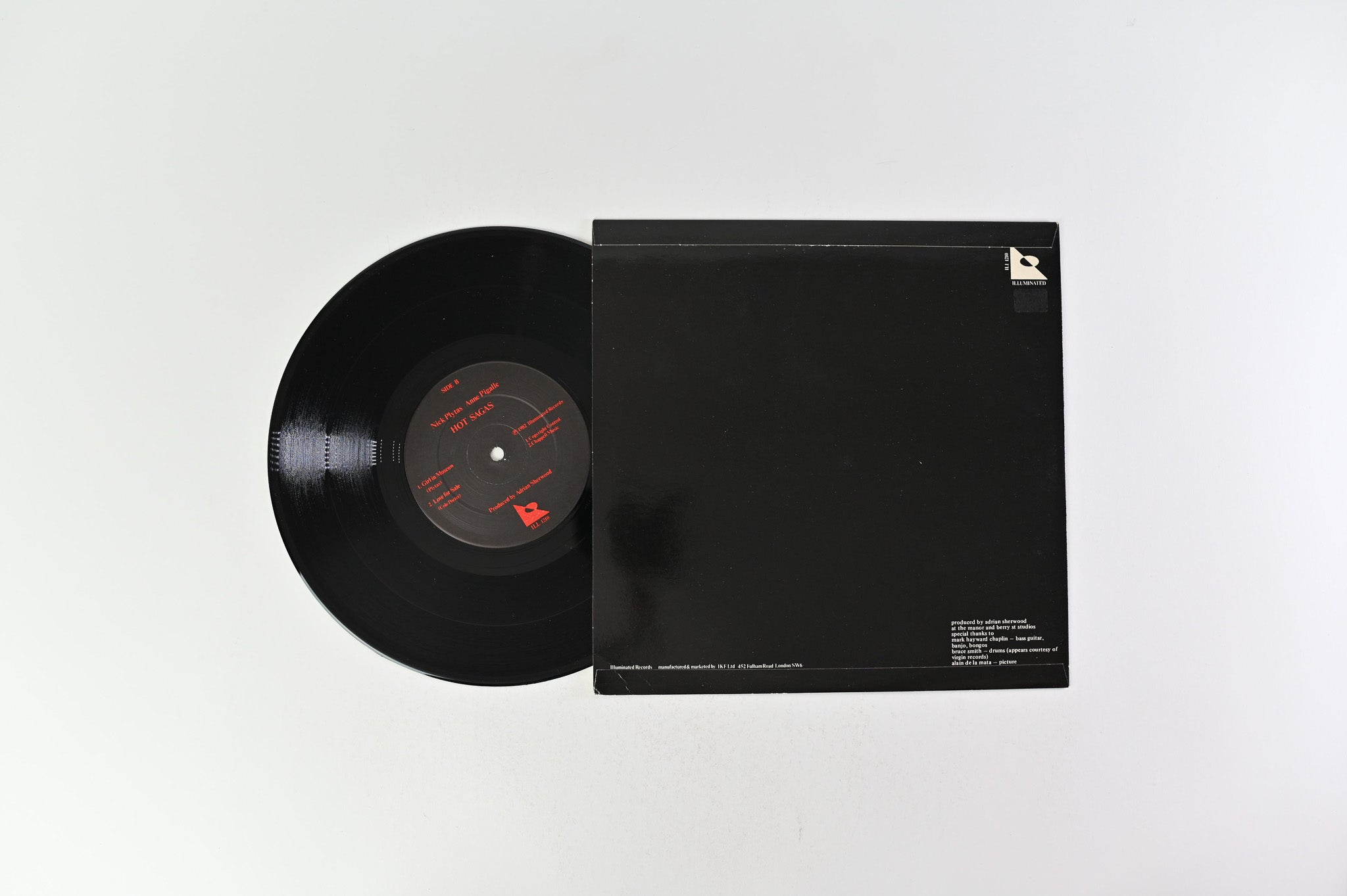 Nick Plytas, Anne Pigalle - Hot Sagas on Illuminated Records - 10" Vinyl