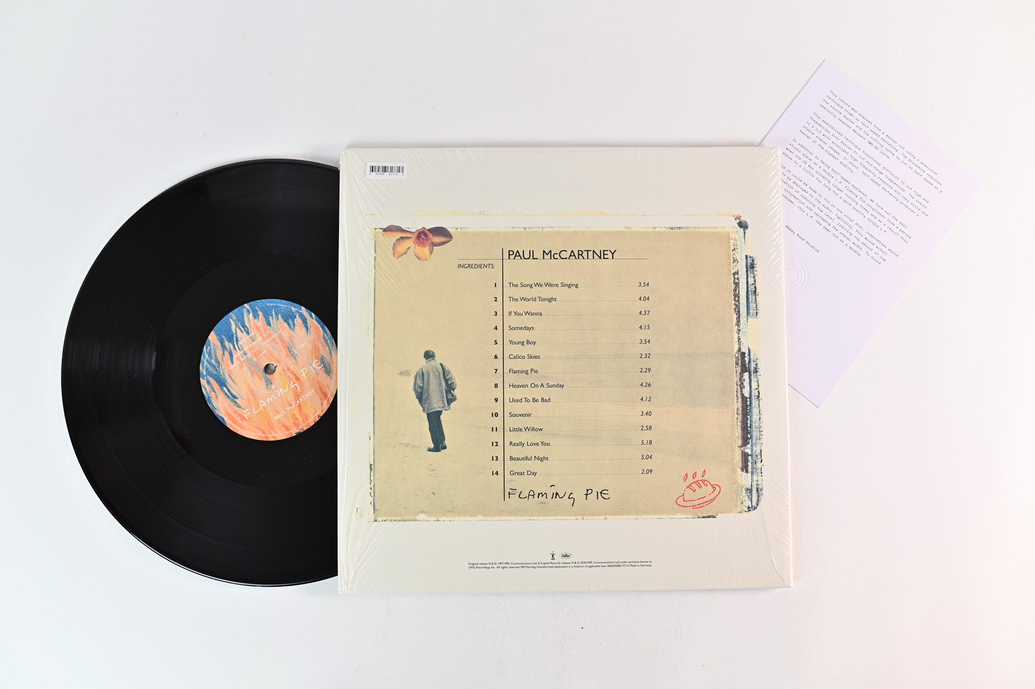 Paul McCartney - Flaming Pie on Capitol 180 Gram Reissue