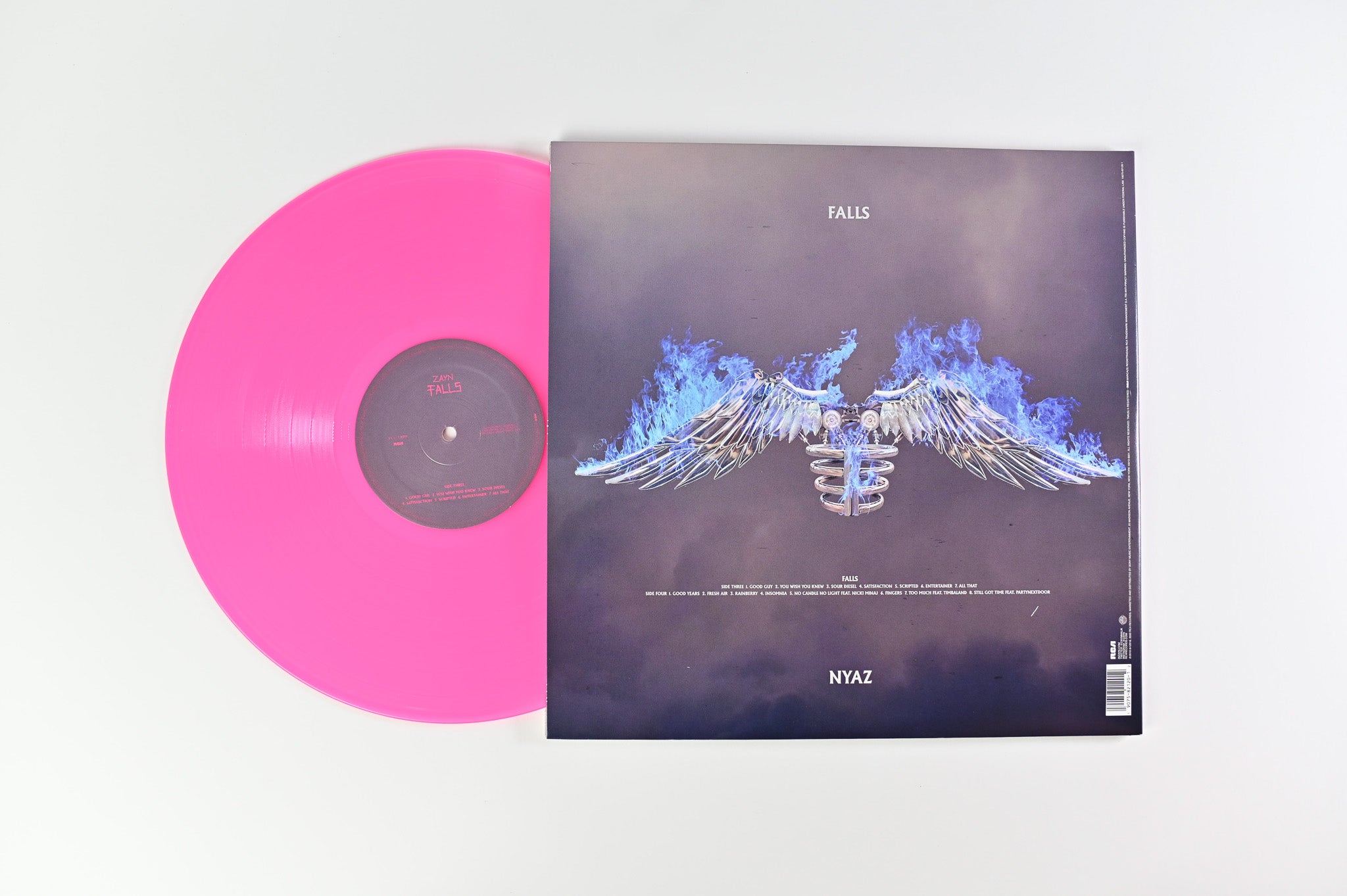 ZAYN - Icarus Falls on RCA Pink Translucent Vinyl