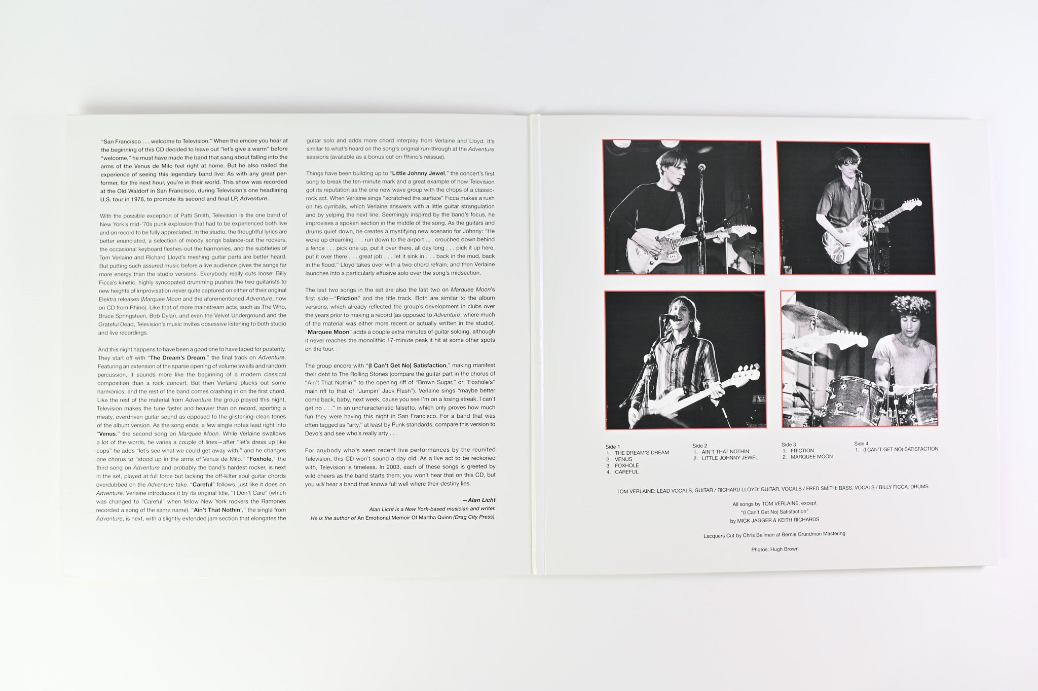 Television - Live At The Old Waldorf San Francisco, 6/29/78