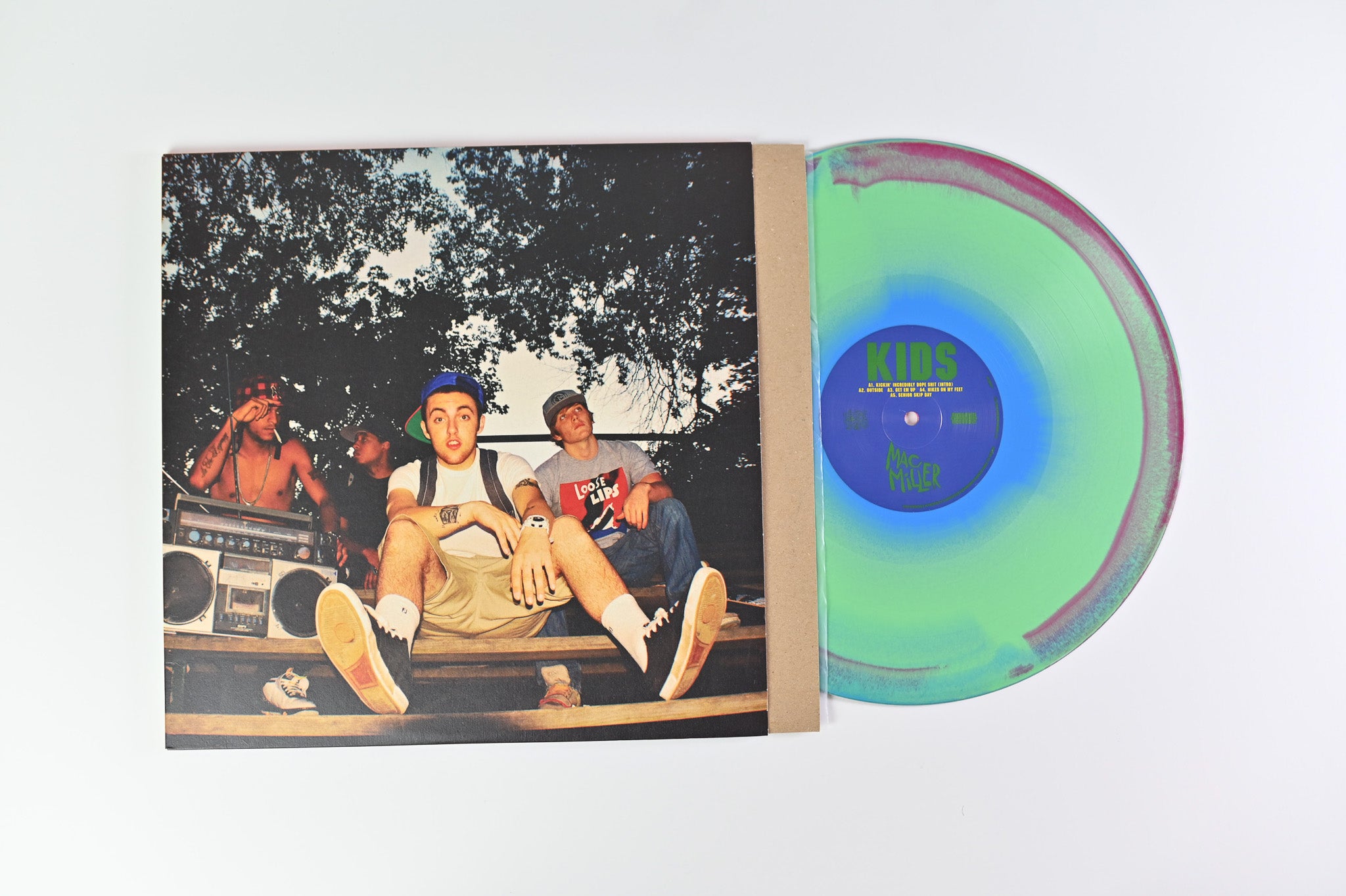 Mac Miller - K.I.D.S. (Kickin Incredibly Dope Shit) on Rostrum Ltd Rainbow Colored Reissue