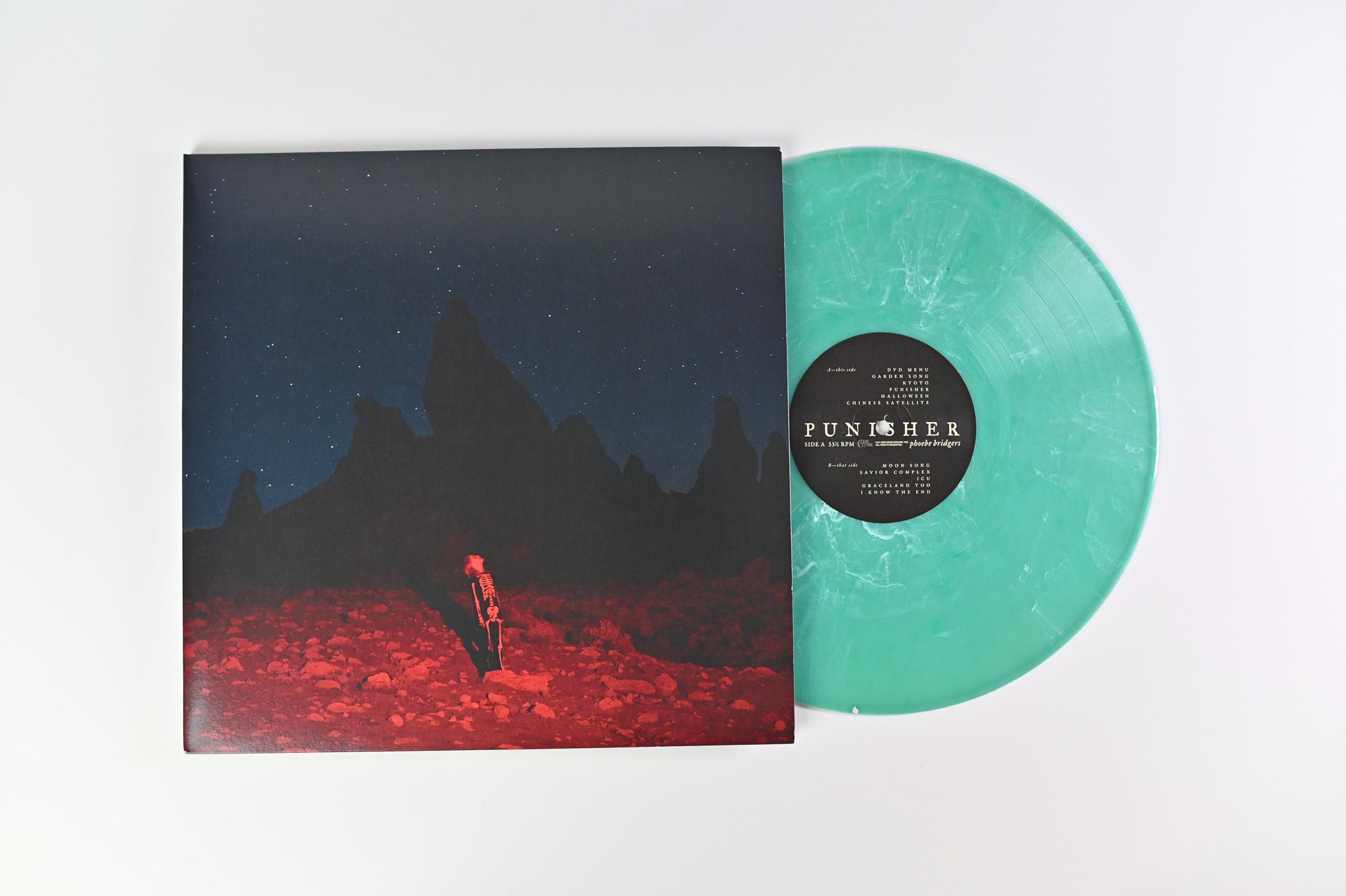 Phoebe Bridgers - Punisher on Dead Oceans Ltd Radioactive Swamp Reissue