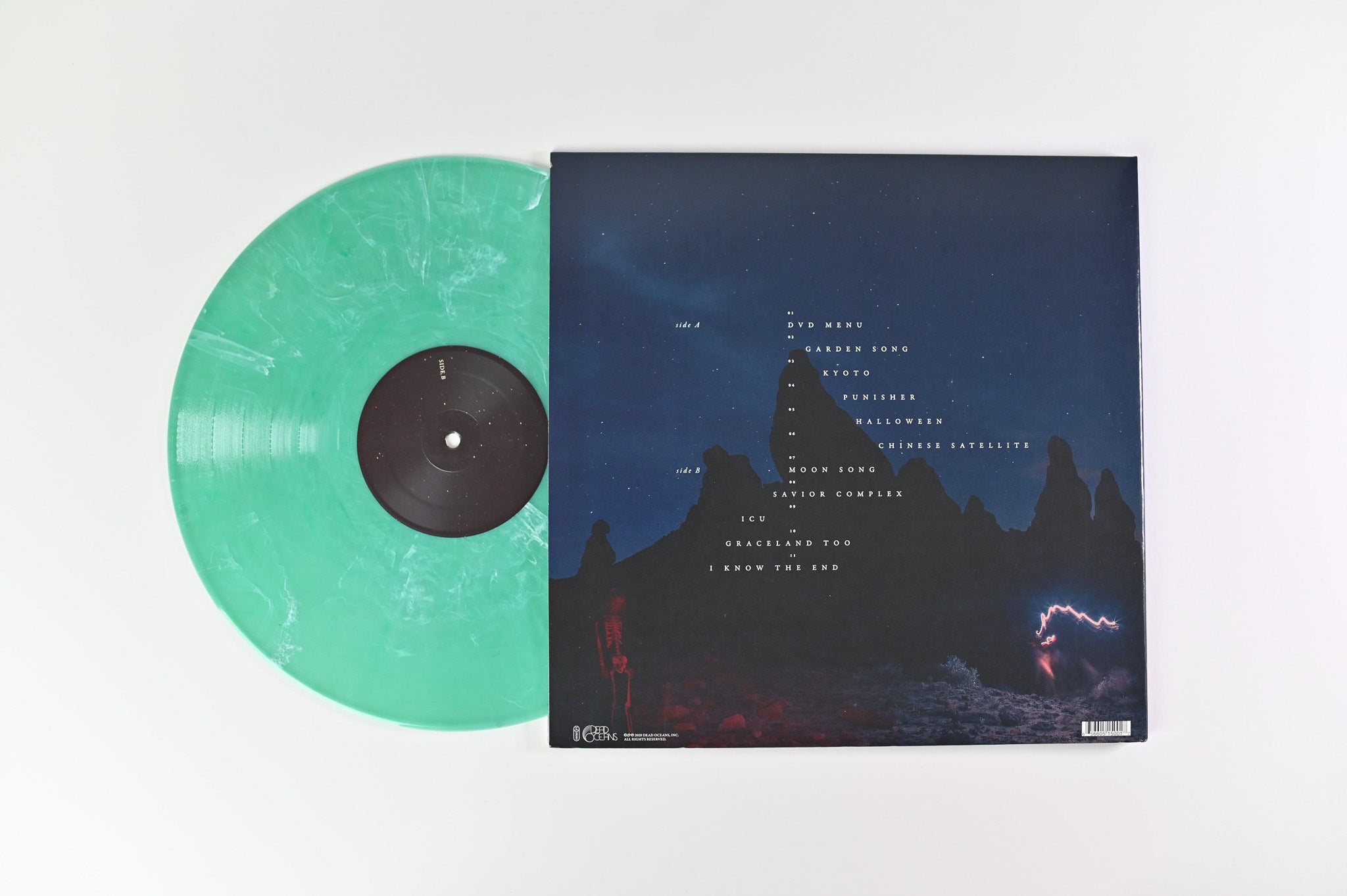 Phoebe Bridgers - Punisher on Dead Oceans Ltd Radioactive Swamp Reissue