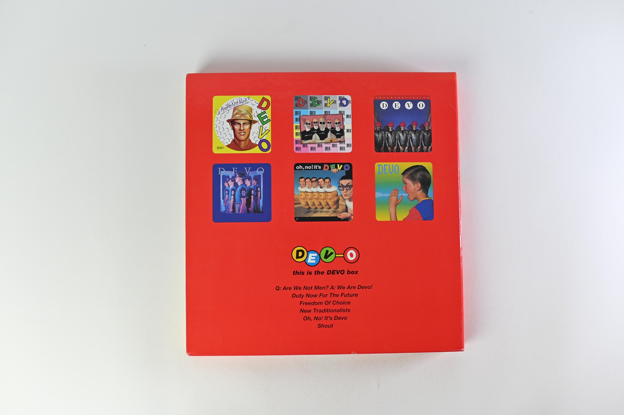 Devo - This Is The Devo Box on Warner Bros RSD 2019 Ltd Colored Vinyl Box Set Reissue