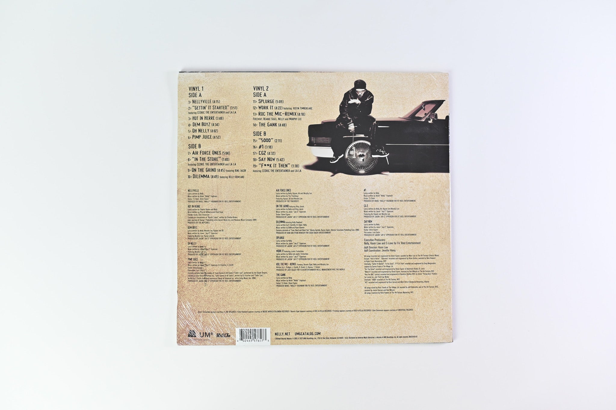 Nelly - Nellyville on UME 180 Gram Reissue Sealed