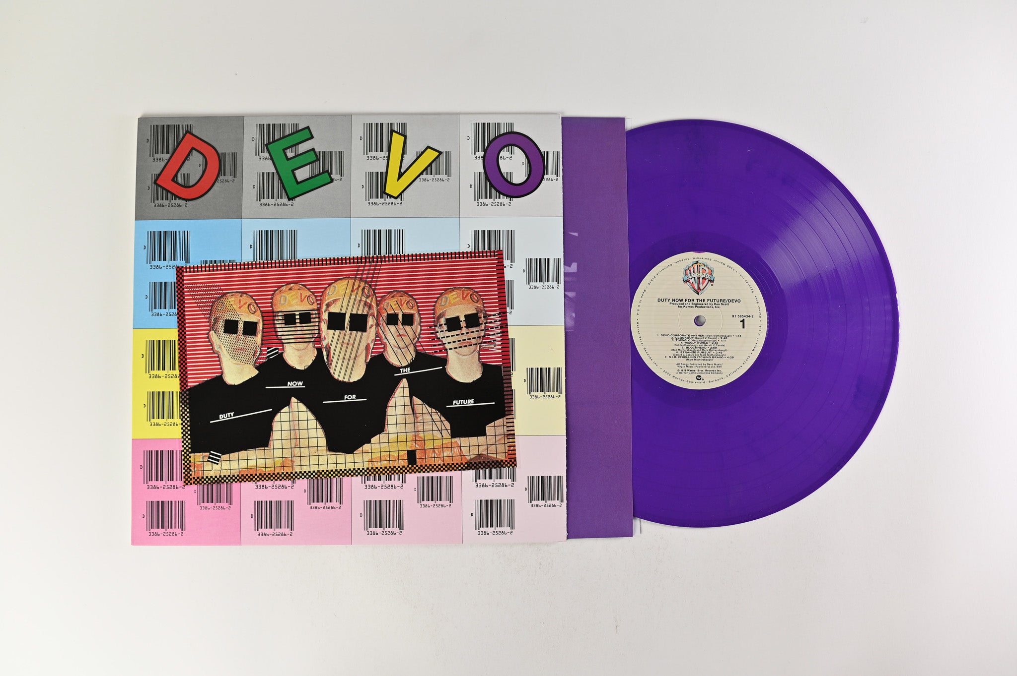 Devo - This Is The Devo Box on Warner Bros RSD 2019 Ltd Colored Vinyl Box Set Reissue