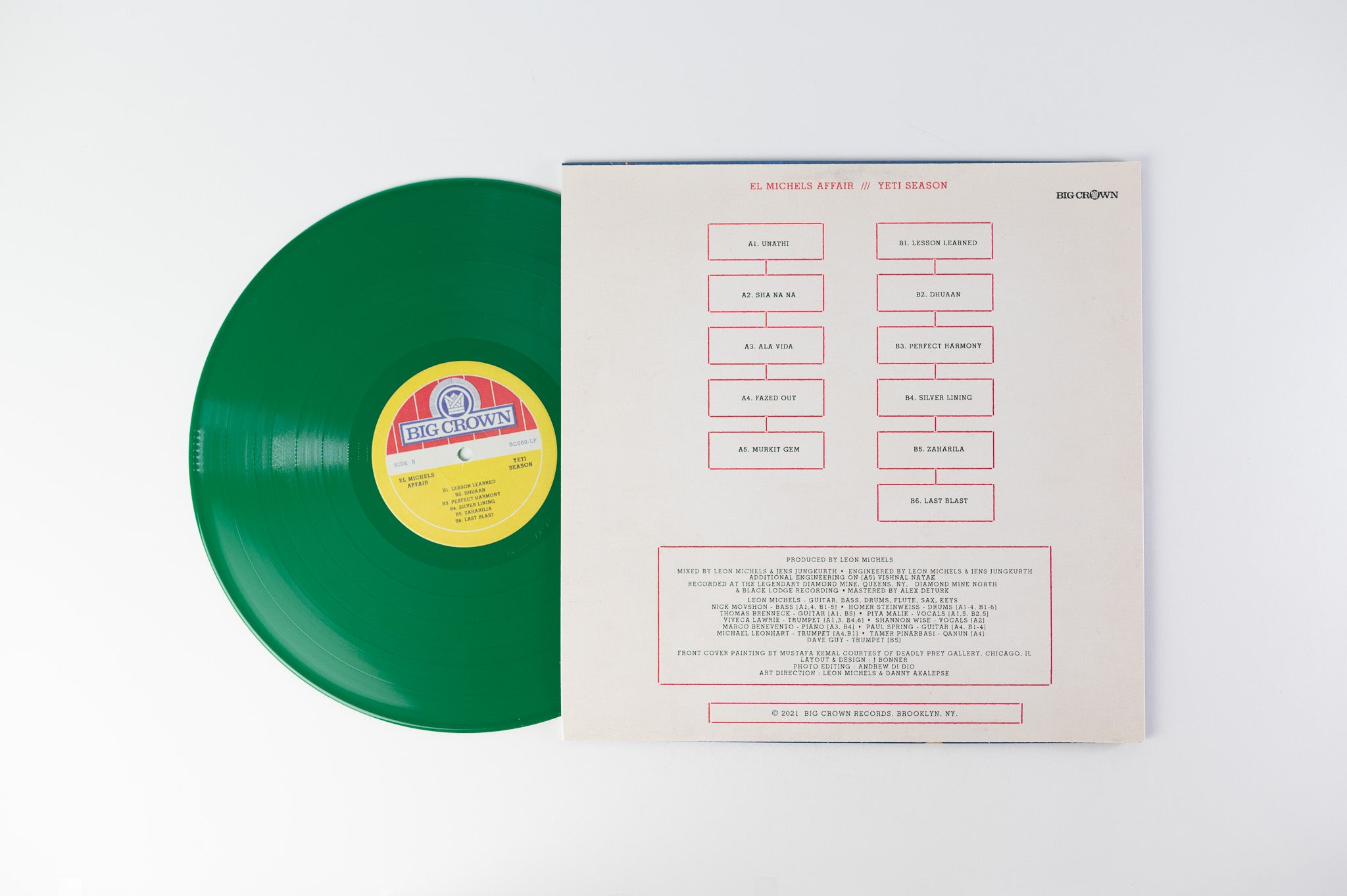 El Michels Affair - Yeti Season on Big Crown Colored Vinyl Box Set