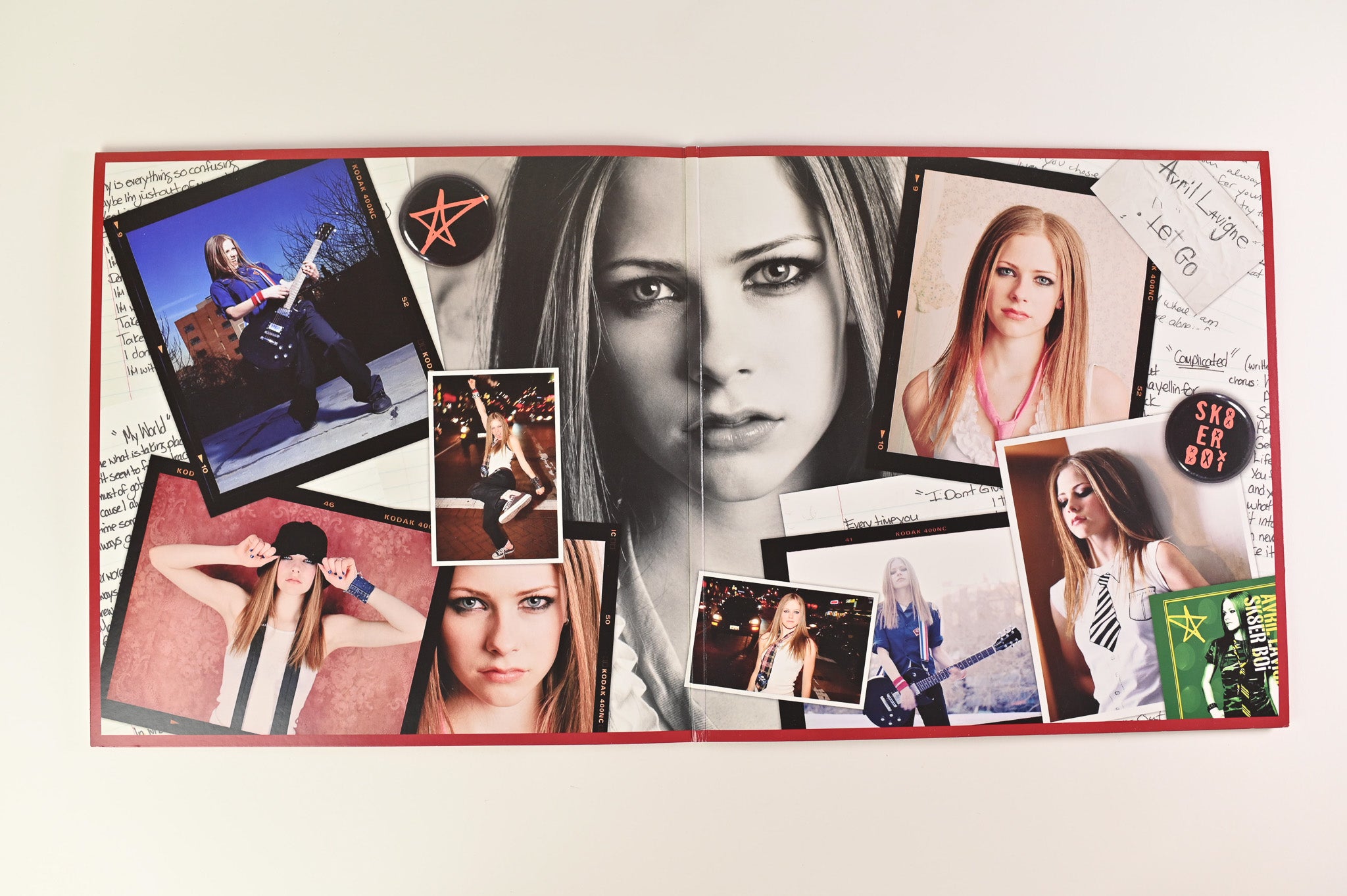 Avril Lavigne - Let Go on Legacy Arista Ltd Red Smoke Reissue