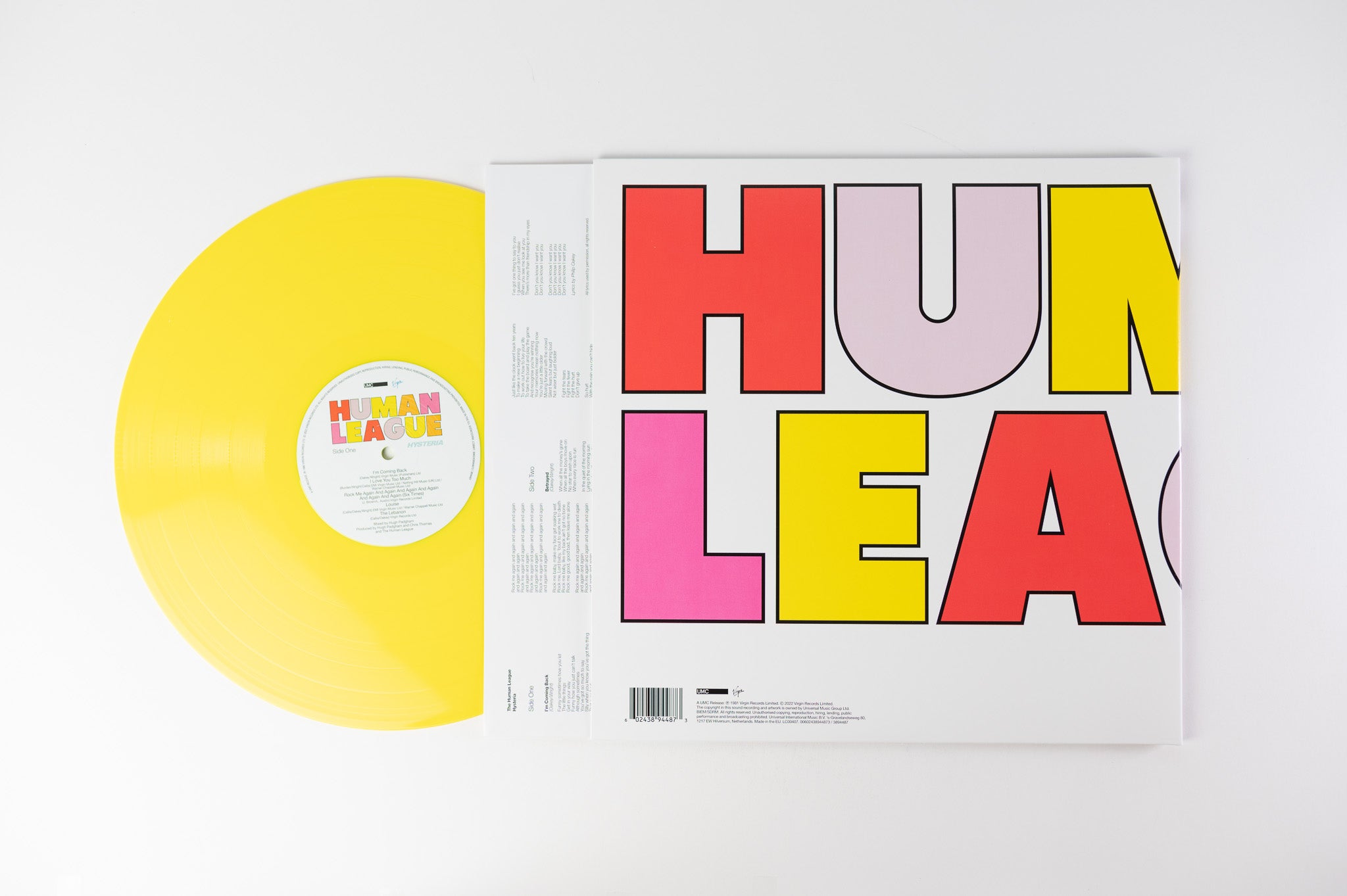 The Human League - The Virgin Years on Virgin UMC Colored Vinyl Reissue Box Set