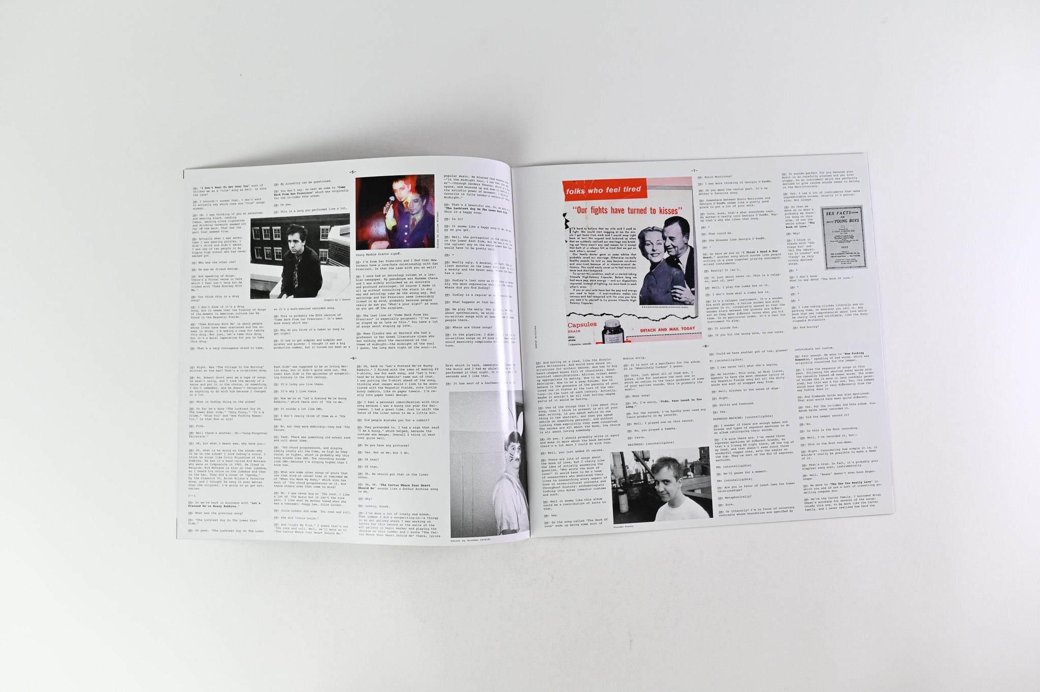 The Magnetic Fields - 69 Love Songs on Merge 10" Box Set