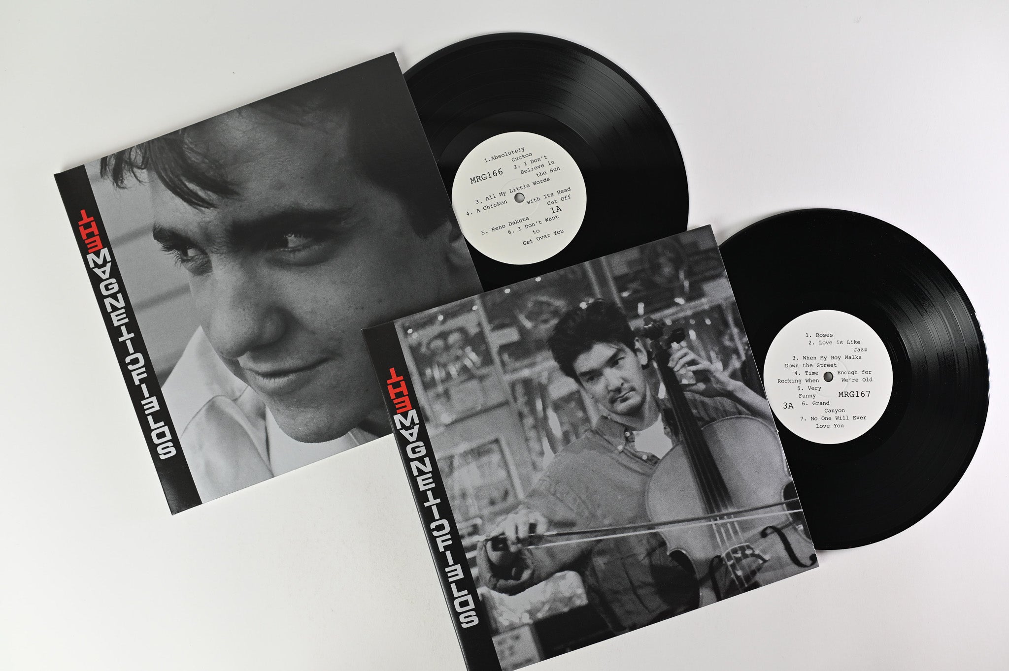 TAGGY MATCHER 7inch Vinyl × 2枚 SET The Magnetic Fields - 69 Love Songs on Merge 10