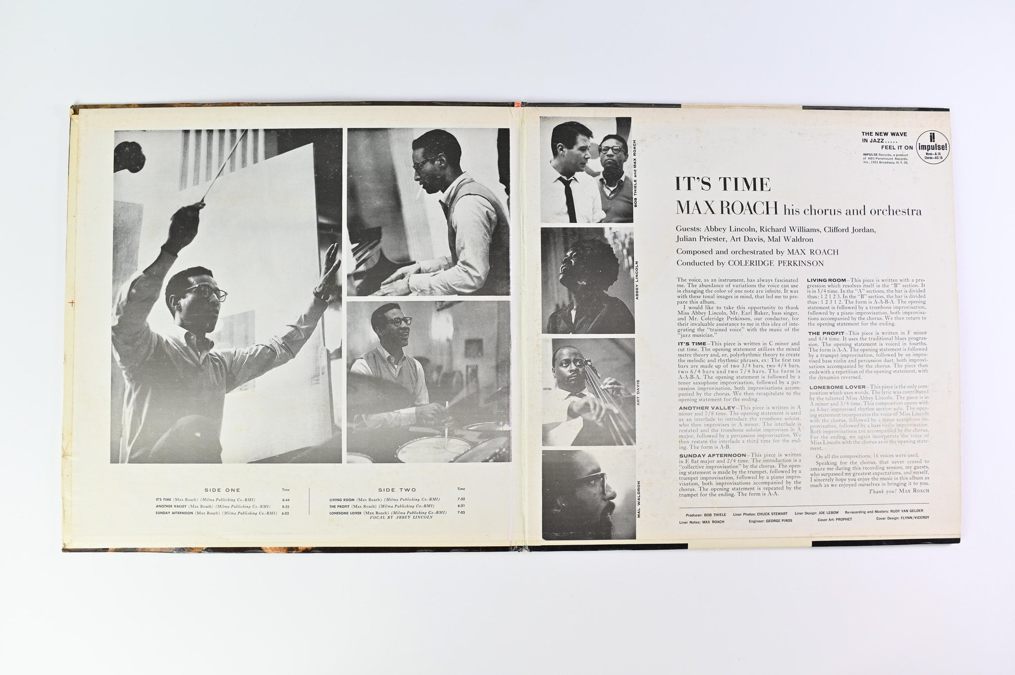 Max Roach His Chorus And Orchestra - It's Time on Impulse Reissue