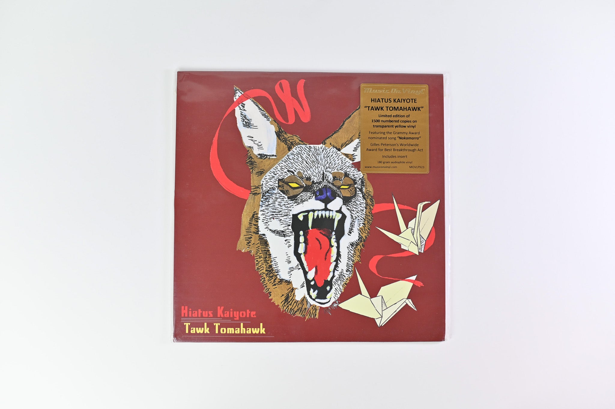 Hiatus Kaiyote - Tawk Tomahawk on Music on Vinyl Ltd Yellow Vinyl Reissue