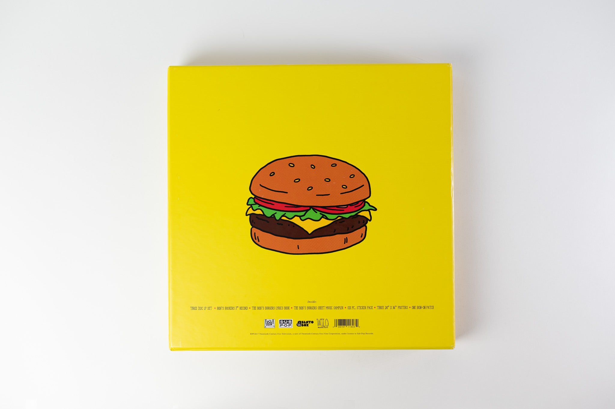 Bob's Burgers - The Bob's Burgers Music Album on Sub Pop Deluxe Ltd Colored Vinyl Box Set