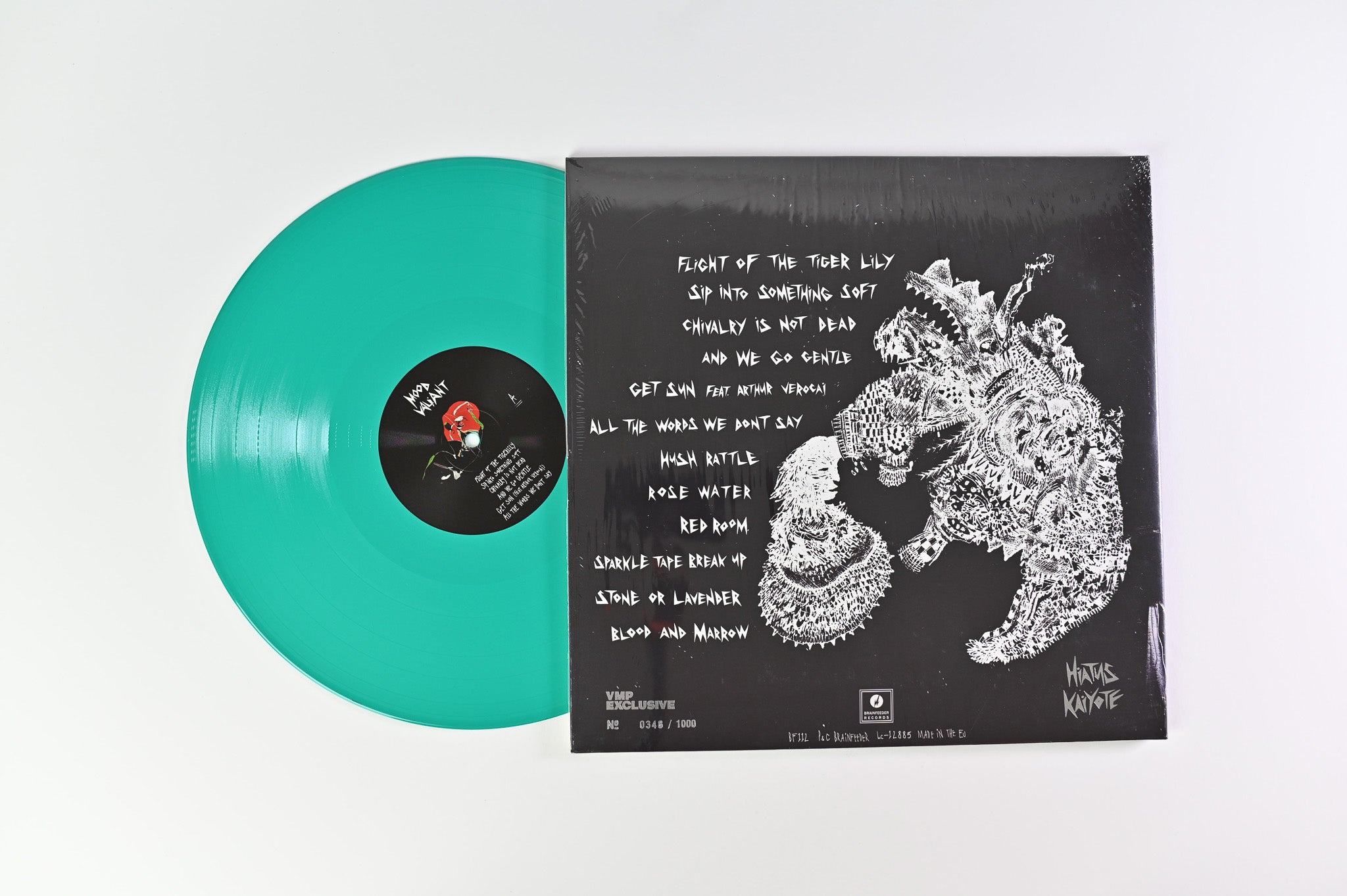 Hiatus Kaiyote - Mood Valiant on Brainfeed Vinyl Me Please Ltd Numbered Mint Green