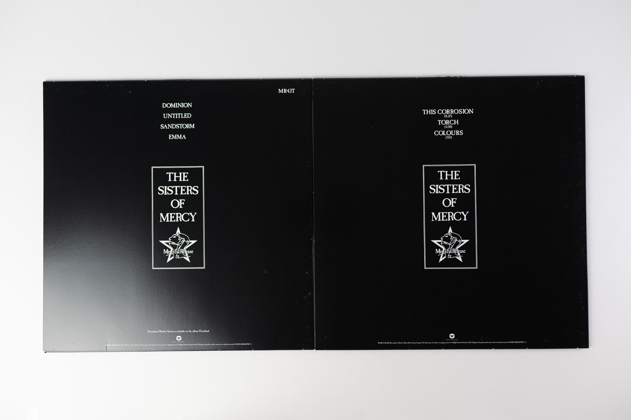 ザ・シスターズ・オブ・マーシー『Floodland』新品未開封プロモ盤 The Sisters Of Mercy - Floodland on Warner Reissue Box Set