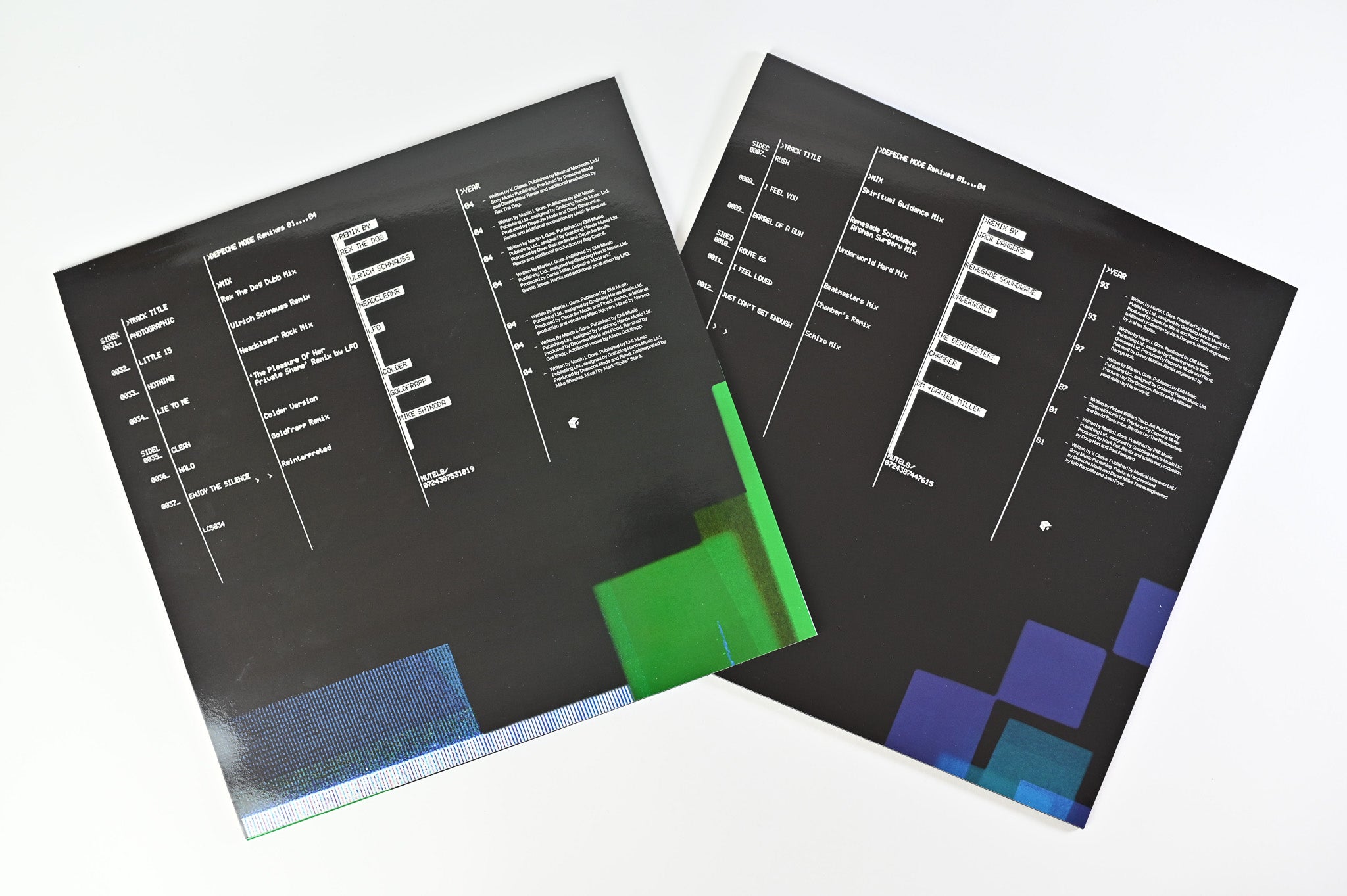 Depeche Mode - Remixes 81····04 on Mute Ltd Numbered Box Set