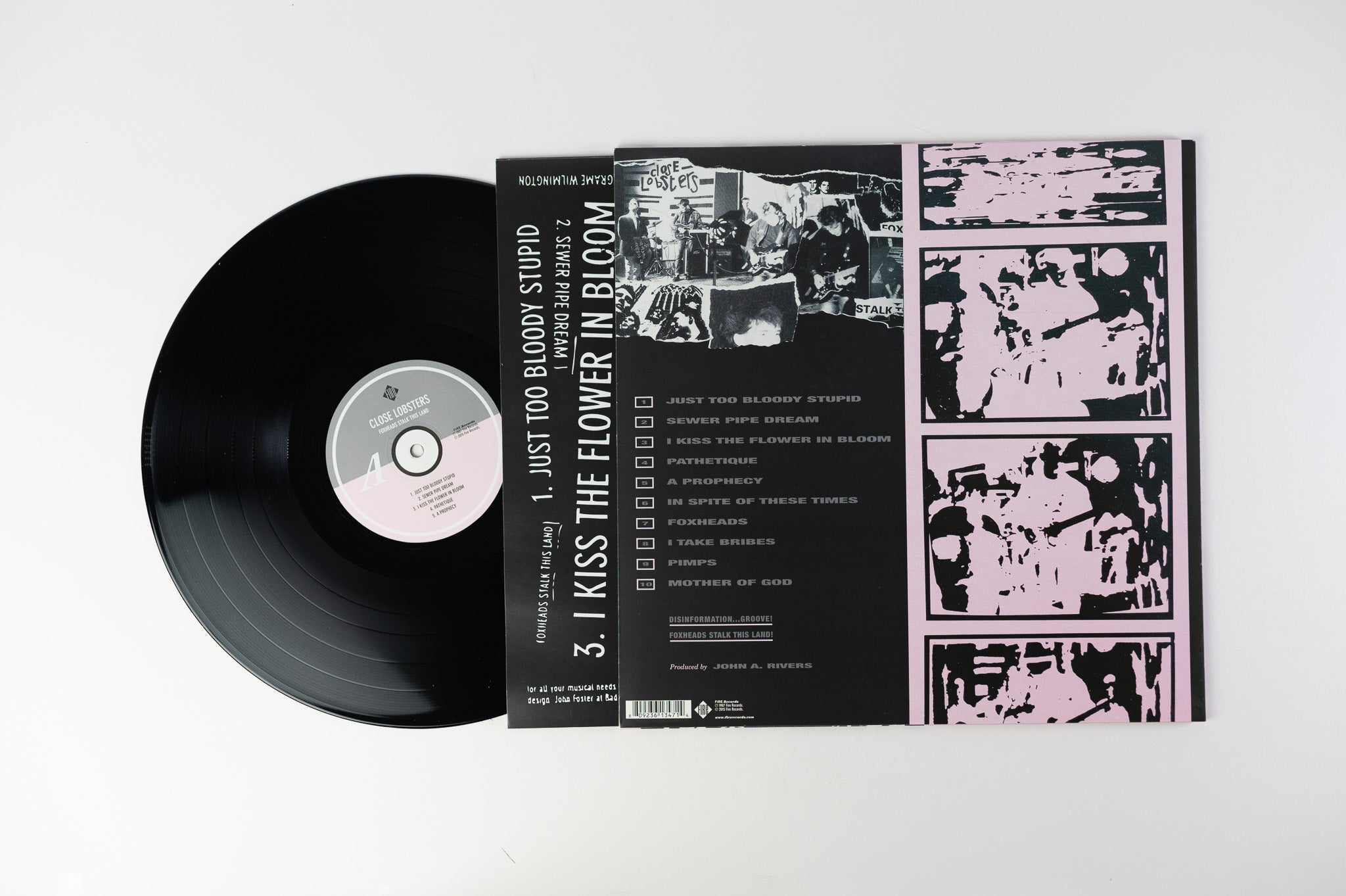 Close Lobsters - Firestation Towers 1986-1989 on Fire Records Reissue Box Set
