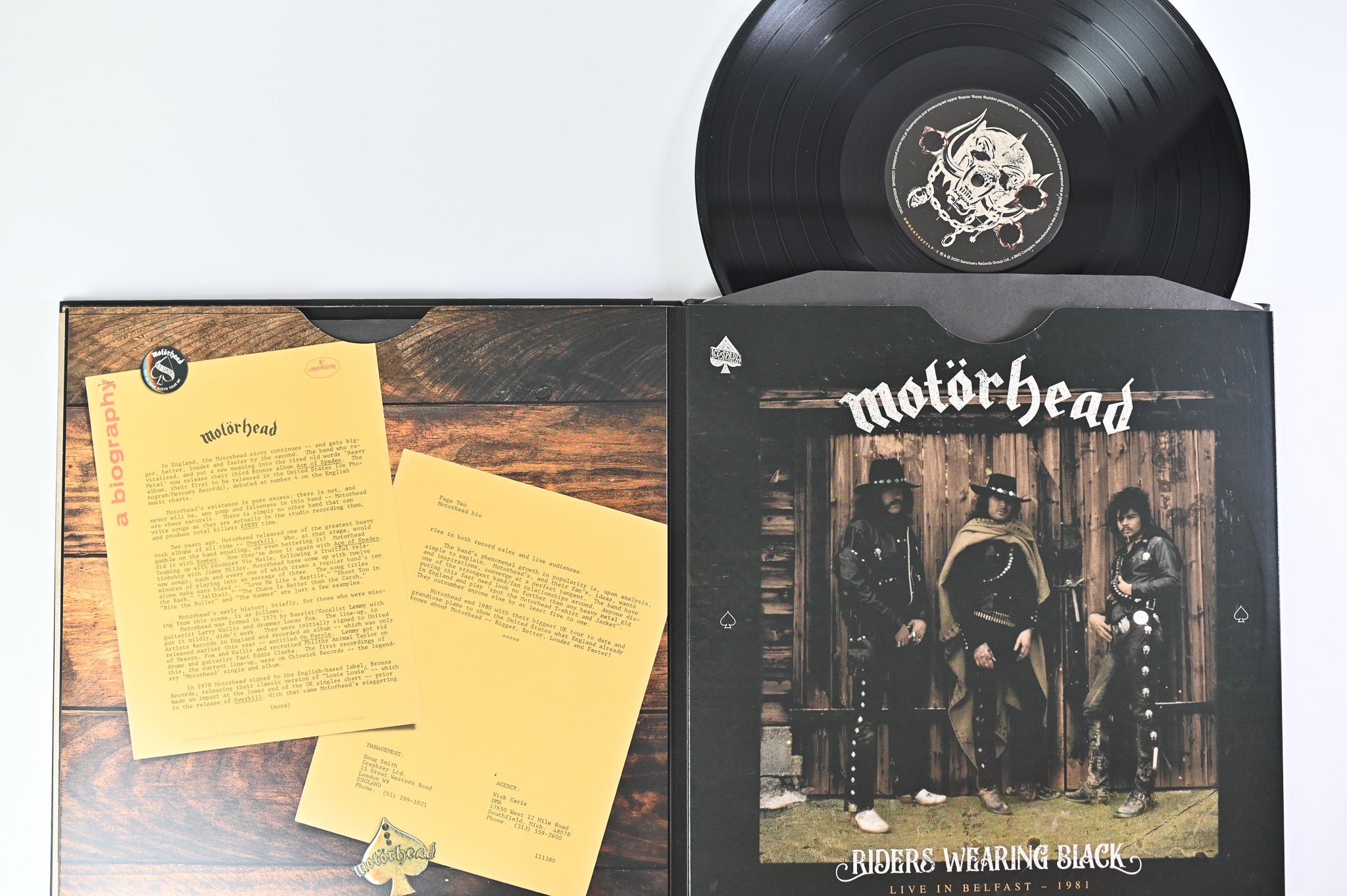 Motörhead - Ace Of Spades on BMG Deluxe Edition Book Pack Reissue