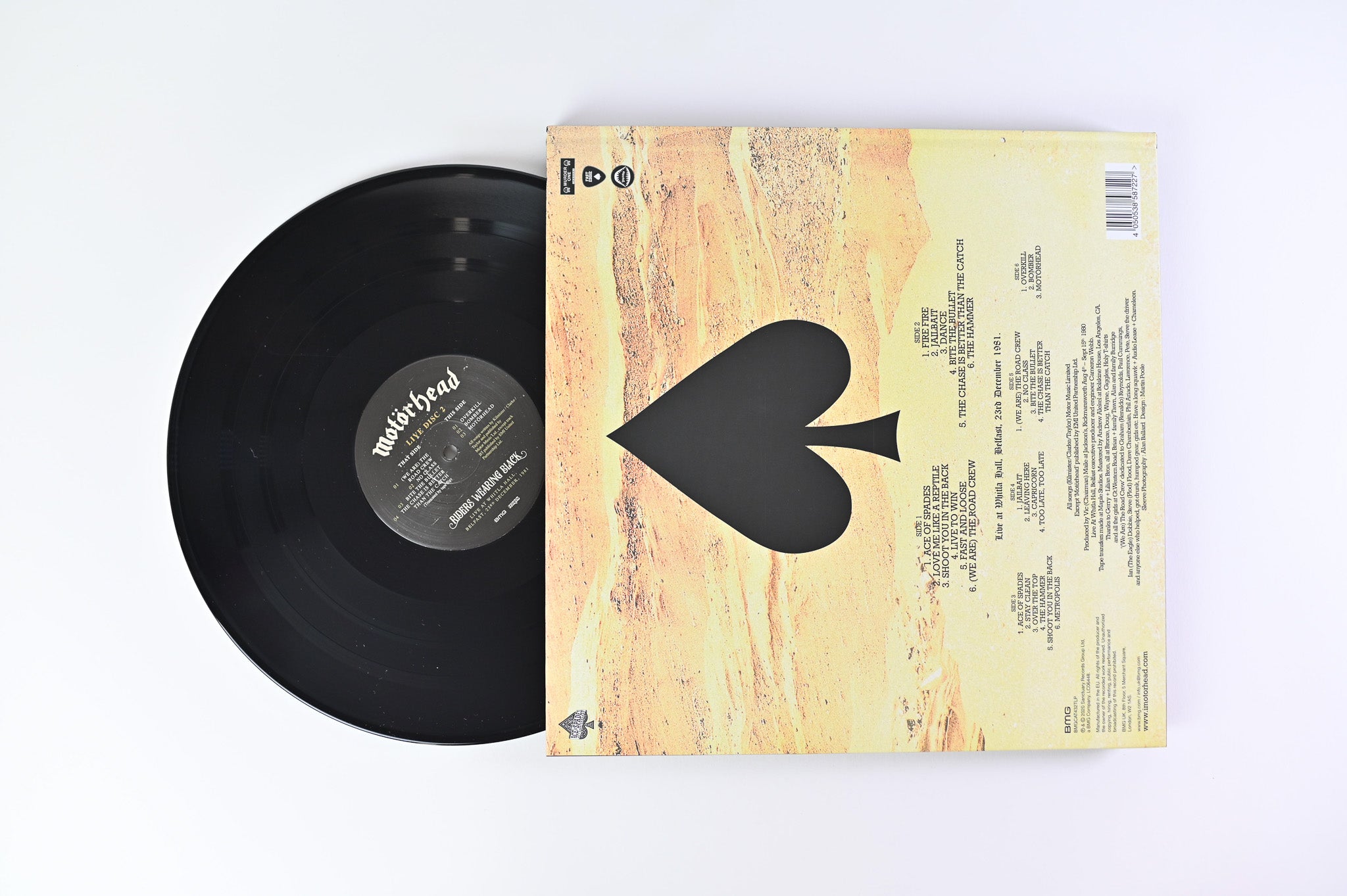 Motörhead - Ace Of Spades on BMG Deluxe Edition Book Pack Reissue