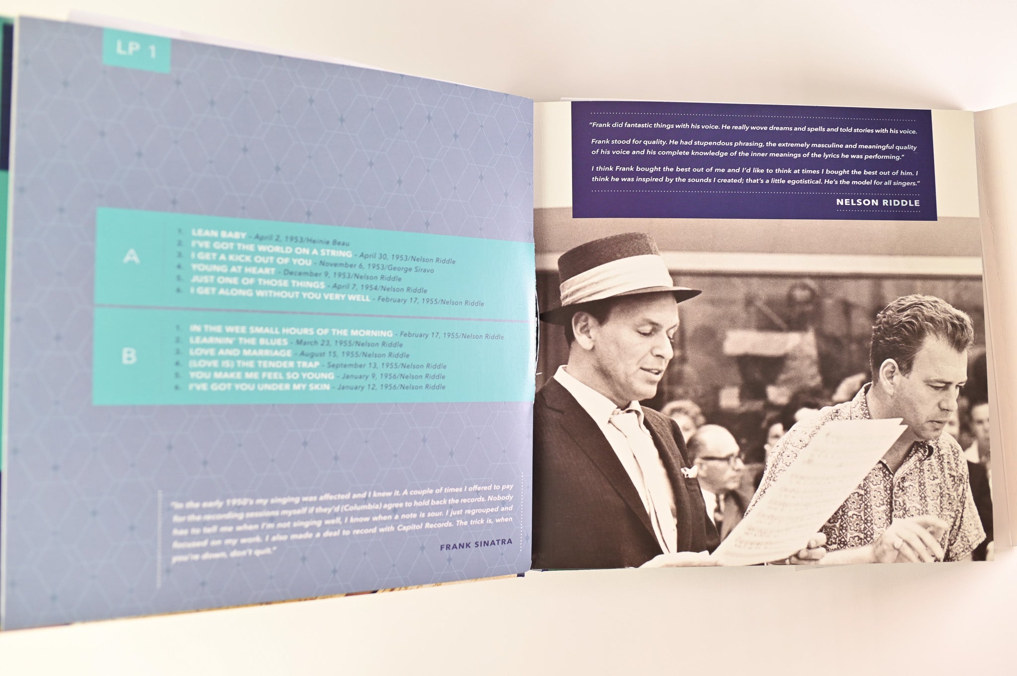 Frank Sinatra - Frank Sinatra Platinum (70th Capitol Collection) on Capitol Ltd 4 LP Booklet Set