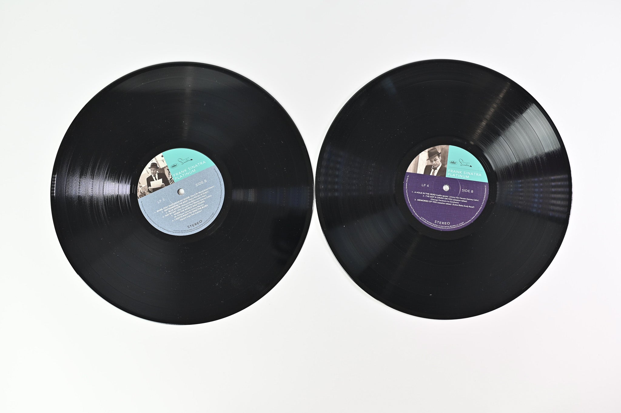 Frank Sinatra - Frank Sinatra Platinum (70th Capitol Collection) on Capitol Ltd 4 LP Booklet Set