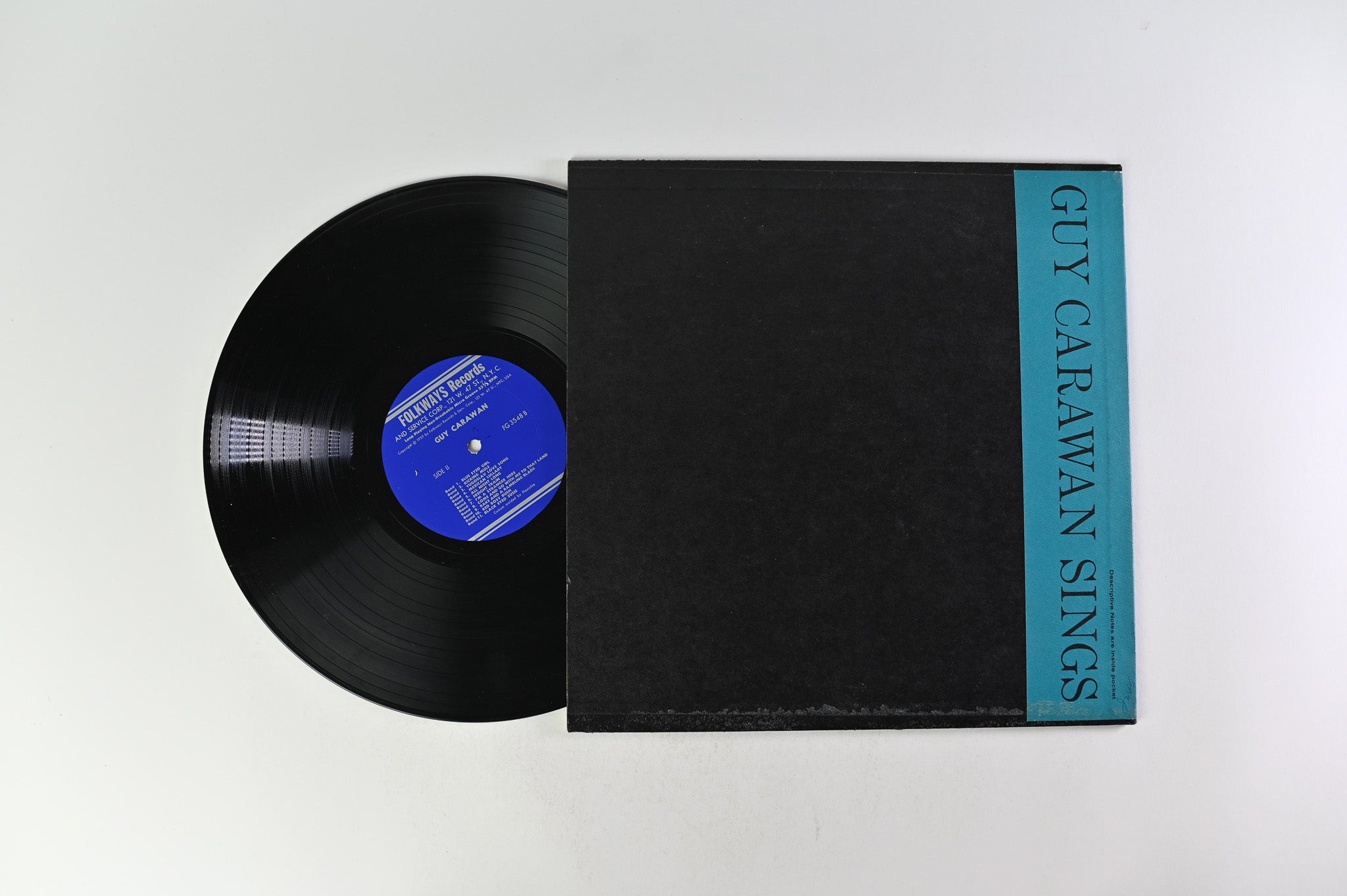 Guy Carawan - Sings Something Old New Borrowed And Blue on Folkways Records