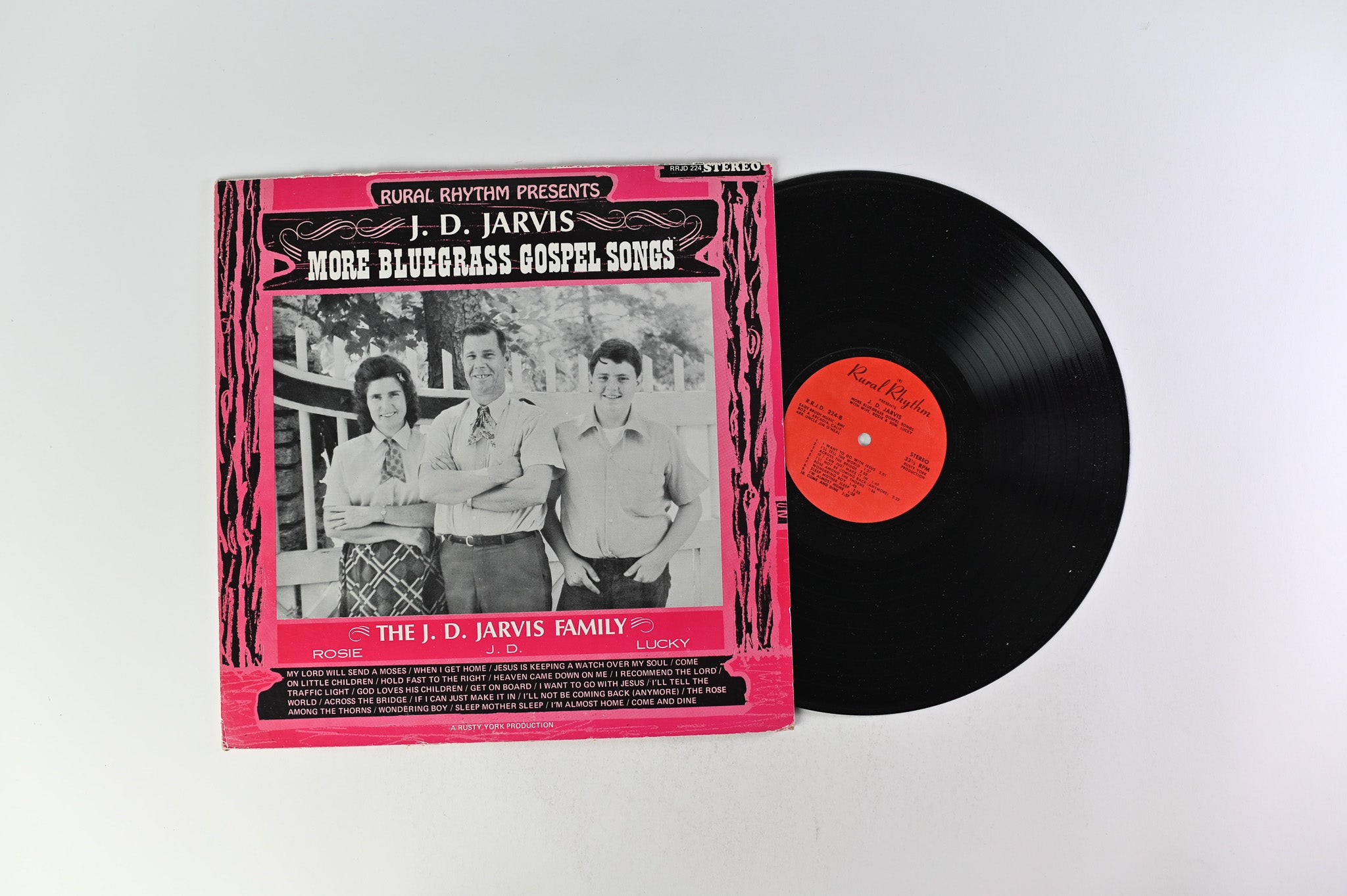 J. D. Jarvis – More Bluegrass Gospel Songs on Rural Rhythm Records