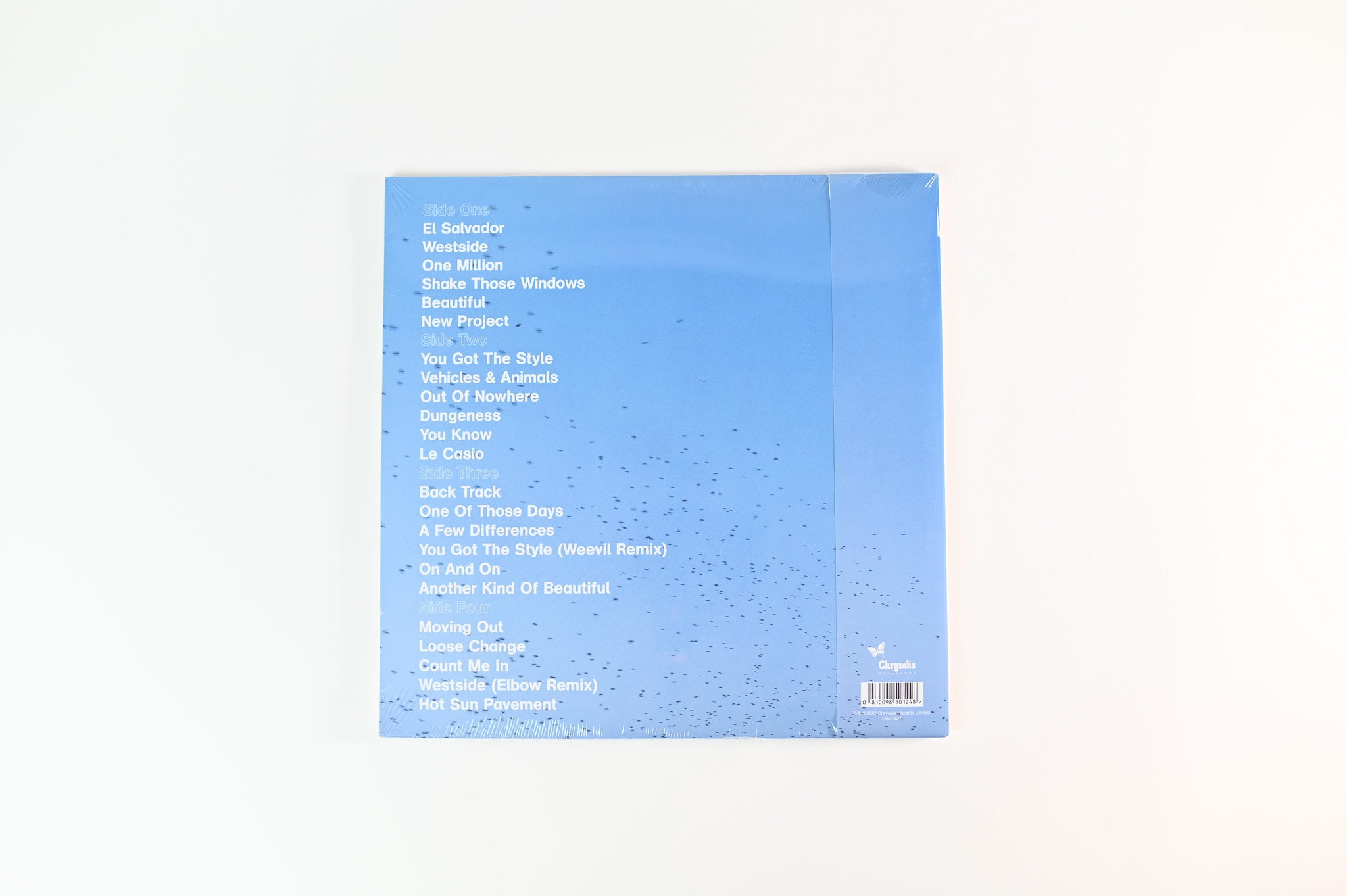 Athlete - Vehicles & Animals on Chrysalis Catalogue Blue Vinyl Reissue