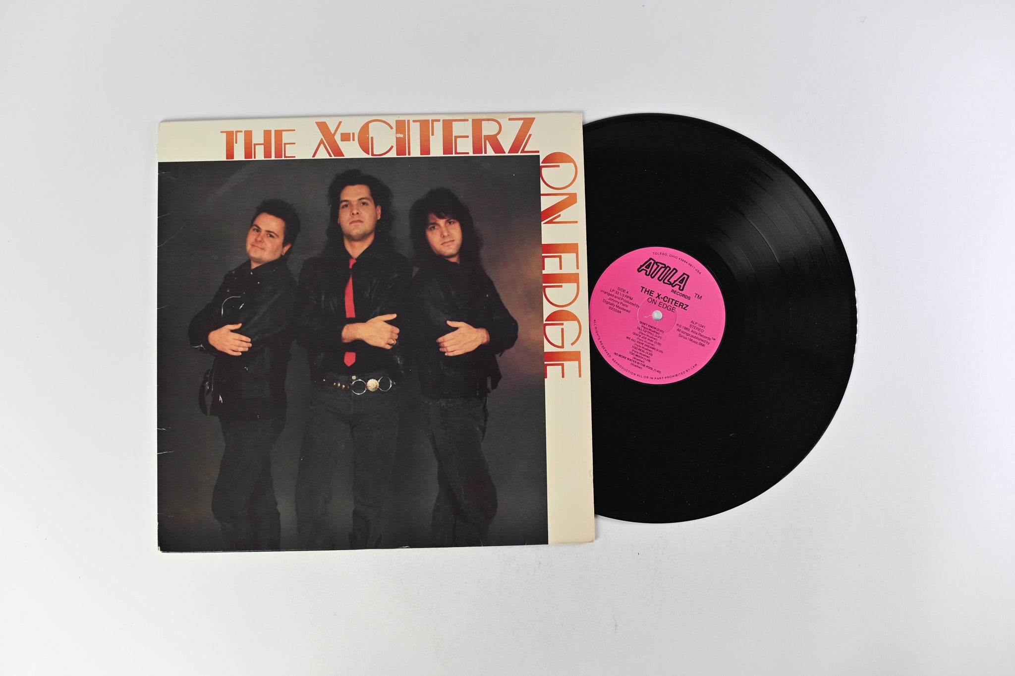 The X-Citerz – On Edge on Atila Records