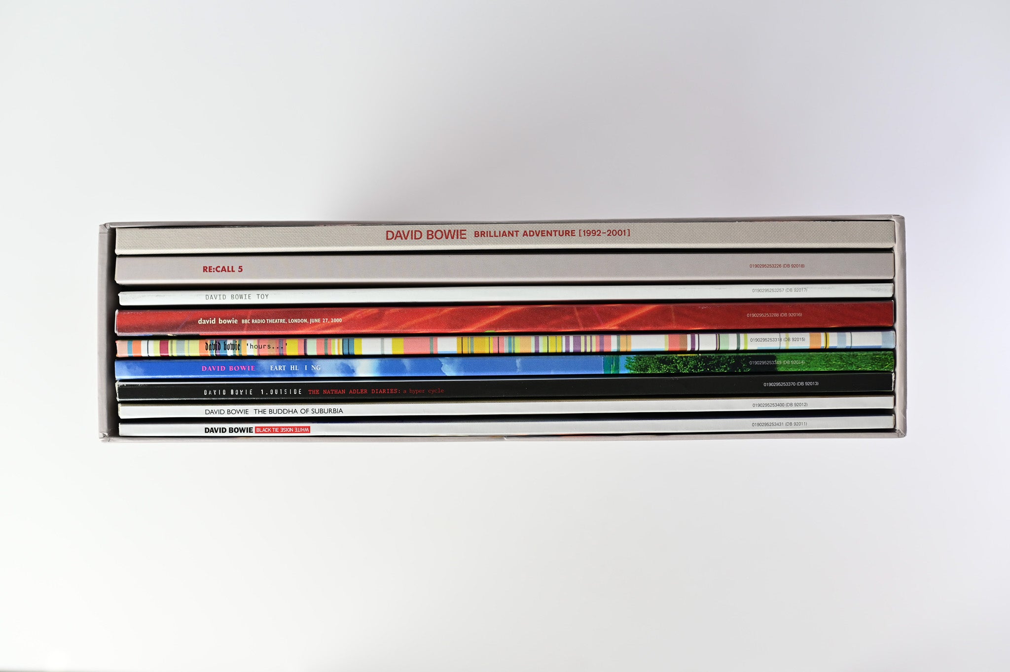 David Bowie - Brilliant Adventure [1992-2001] on Parlophone Box Set