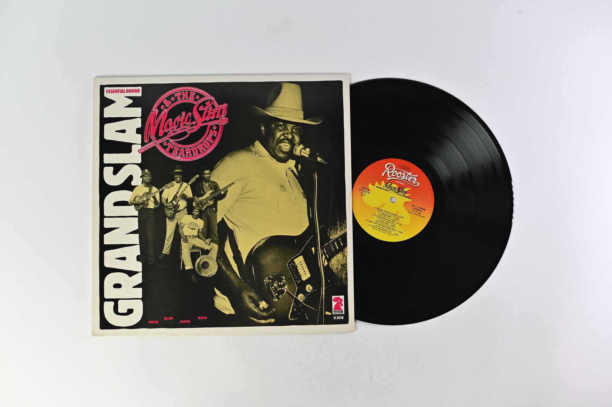 Magic Slim & The Teardrops – Grand Slam on Rooster Blues Records