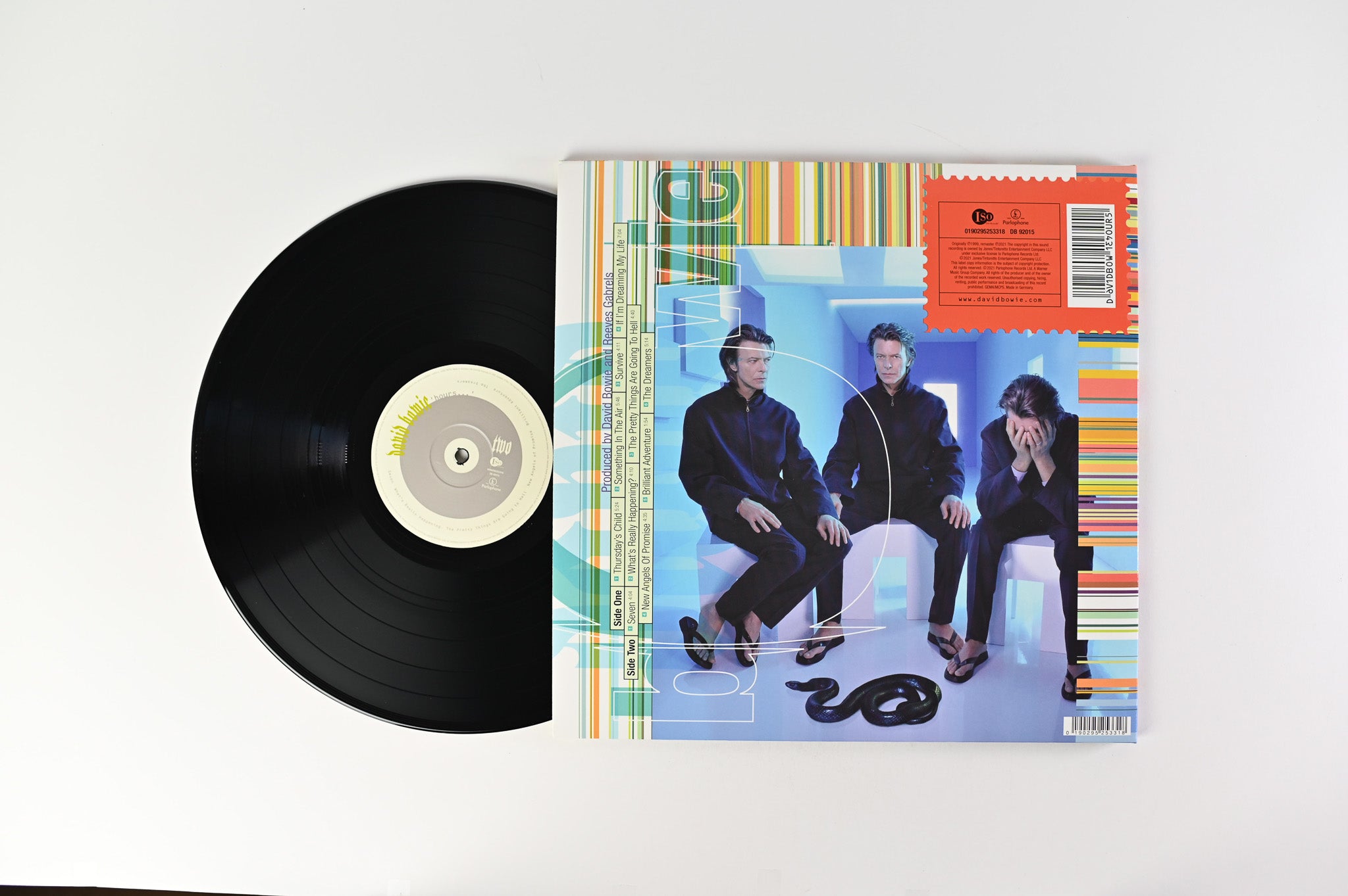 David Bowie - Brilliant Adventure [1992-2001] on Parlophone Box Set