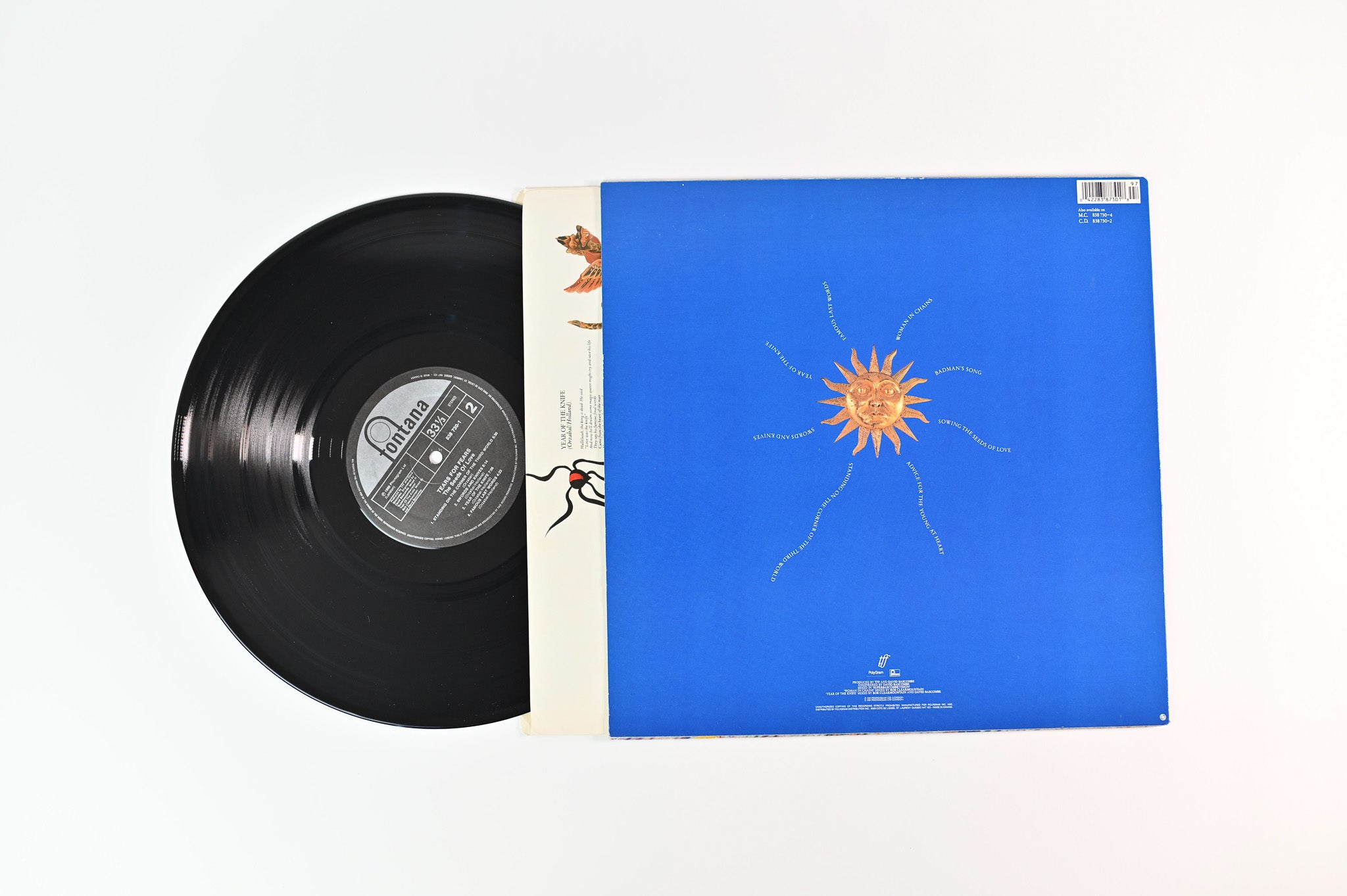 Tears For Fears - The Seeds Of Love on Fontana Canadian Pressing
