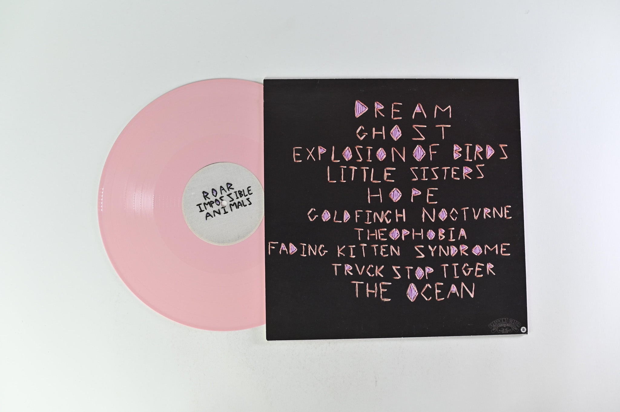 Roar - Impossible Animals on President Gator - Baby Pink Vinyl