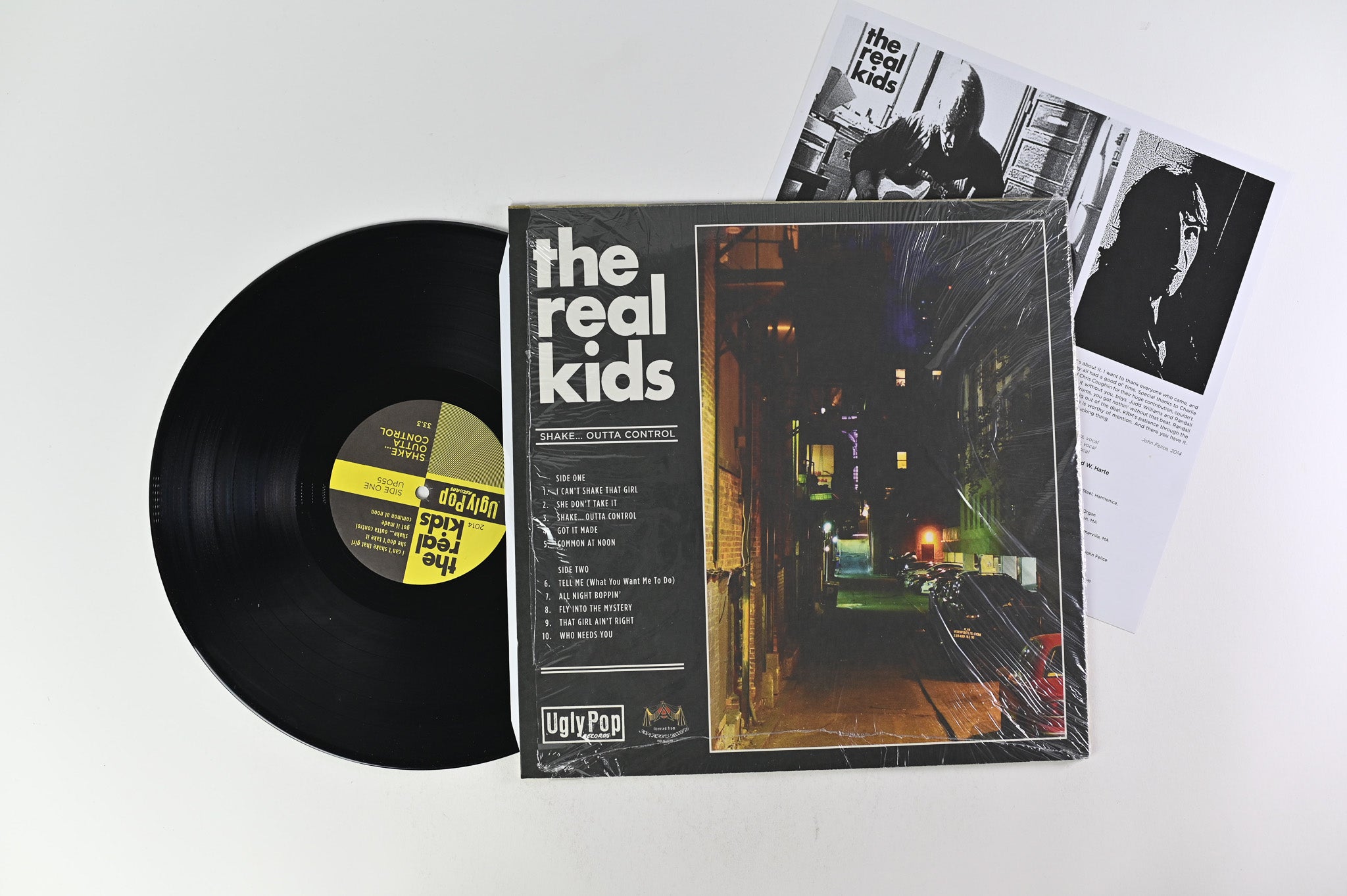 The Real Kids – Shake ... Outta Control on Ugly Pop Records