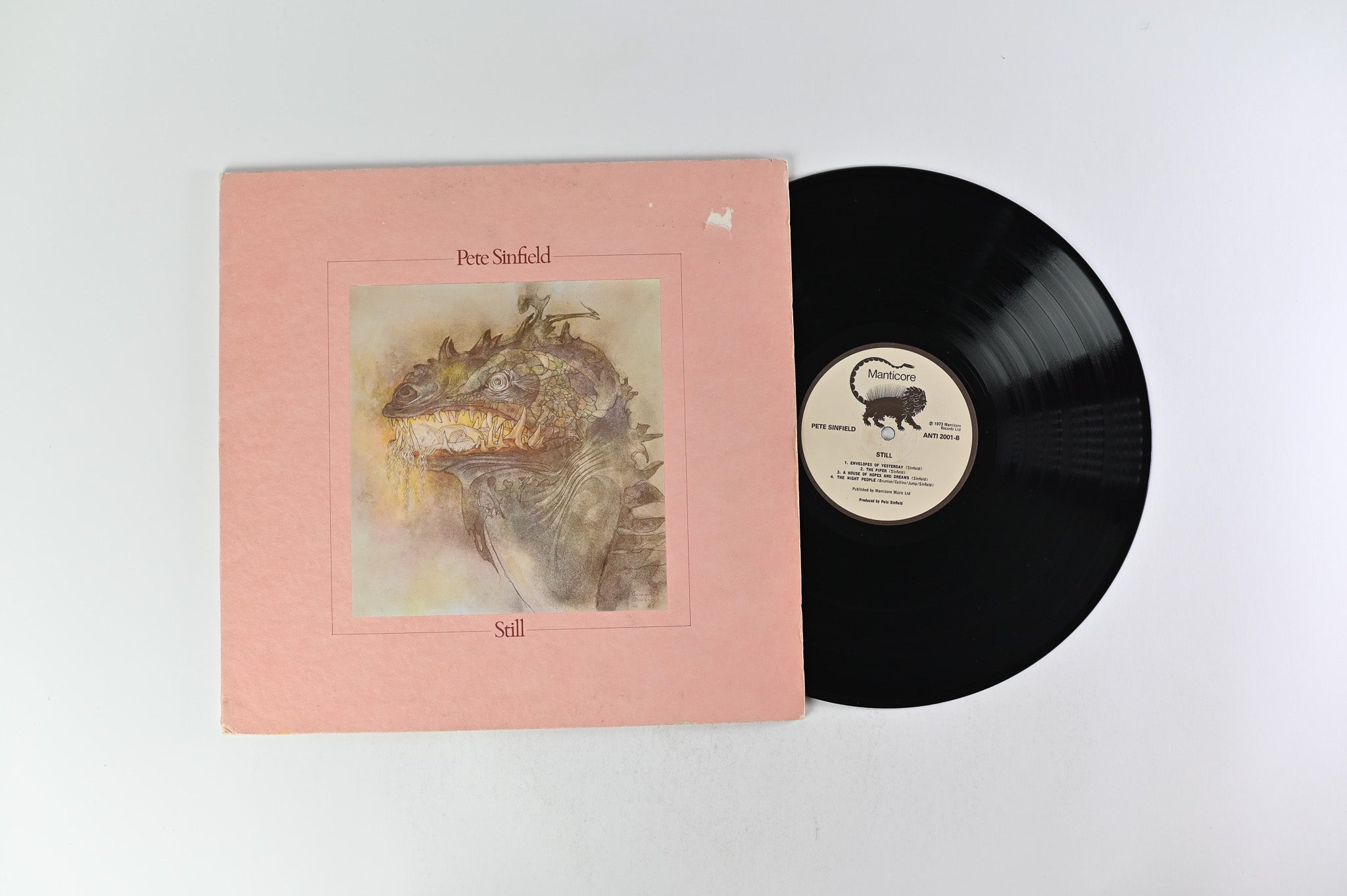 Pete Sinfield  - Still on Manticore - UK pressing