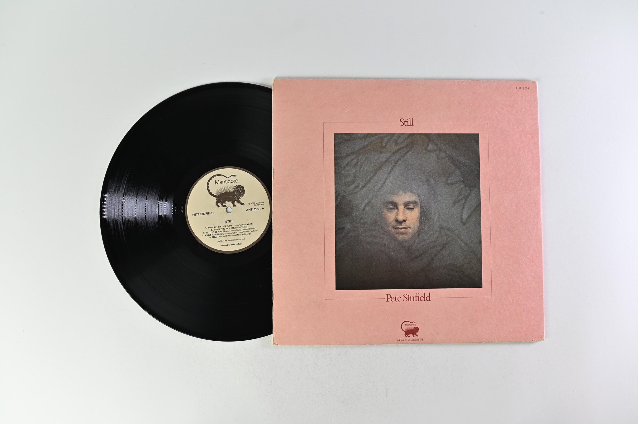 Pete Sinfield  - Still on Manticore - UK pressing