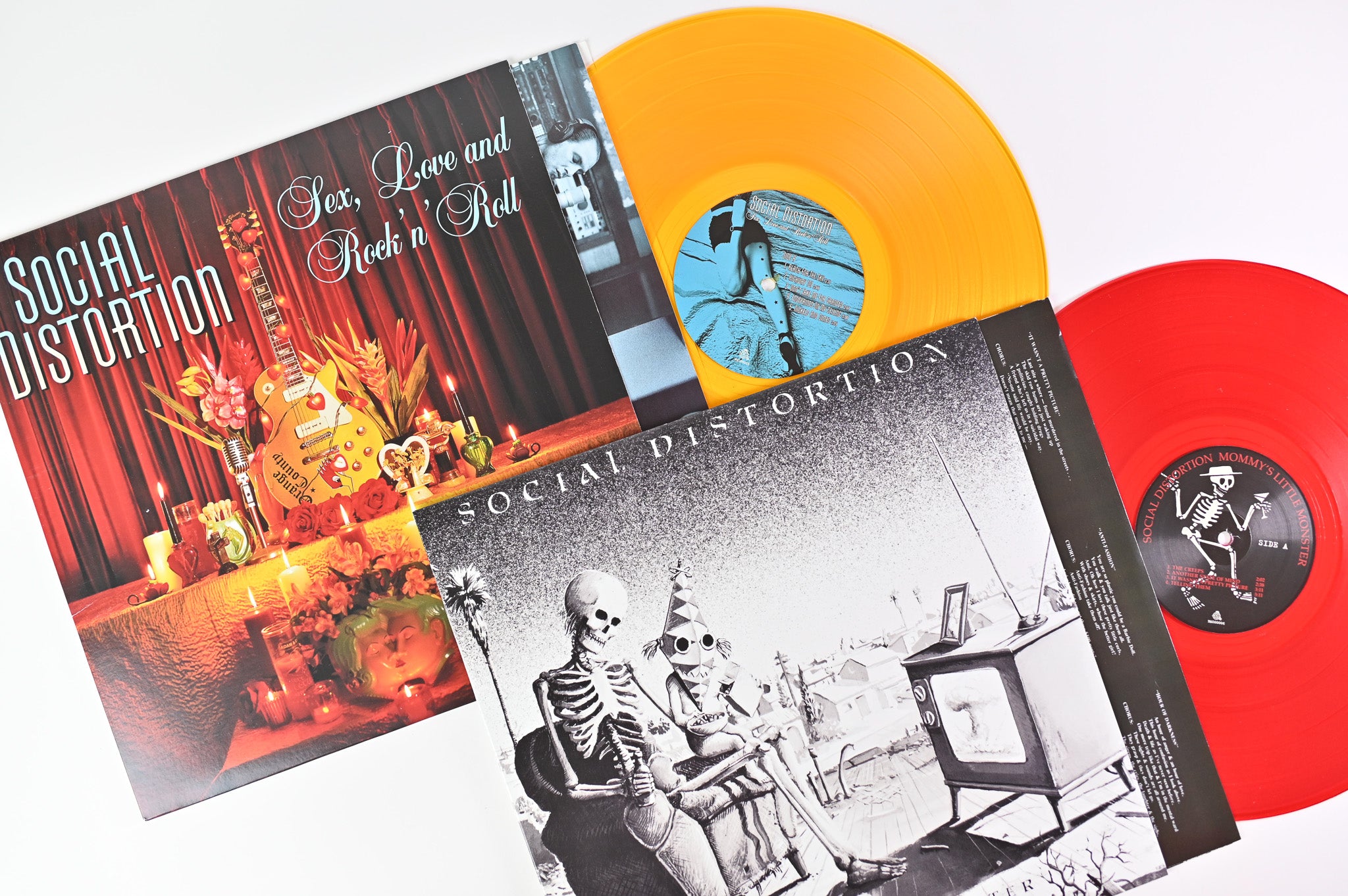 Social Distortion - The Independent Years 1983-2004 on Bicycle Music Ltd Colored Vinyl Box Set