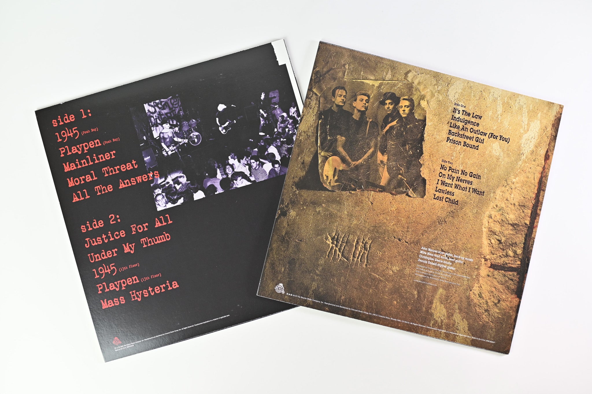Social Distortion - The Independent Years 1983-2004 on Bicycle Music Ltd Colored Vinyl Box Set