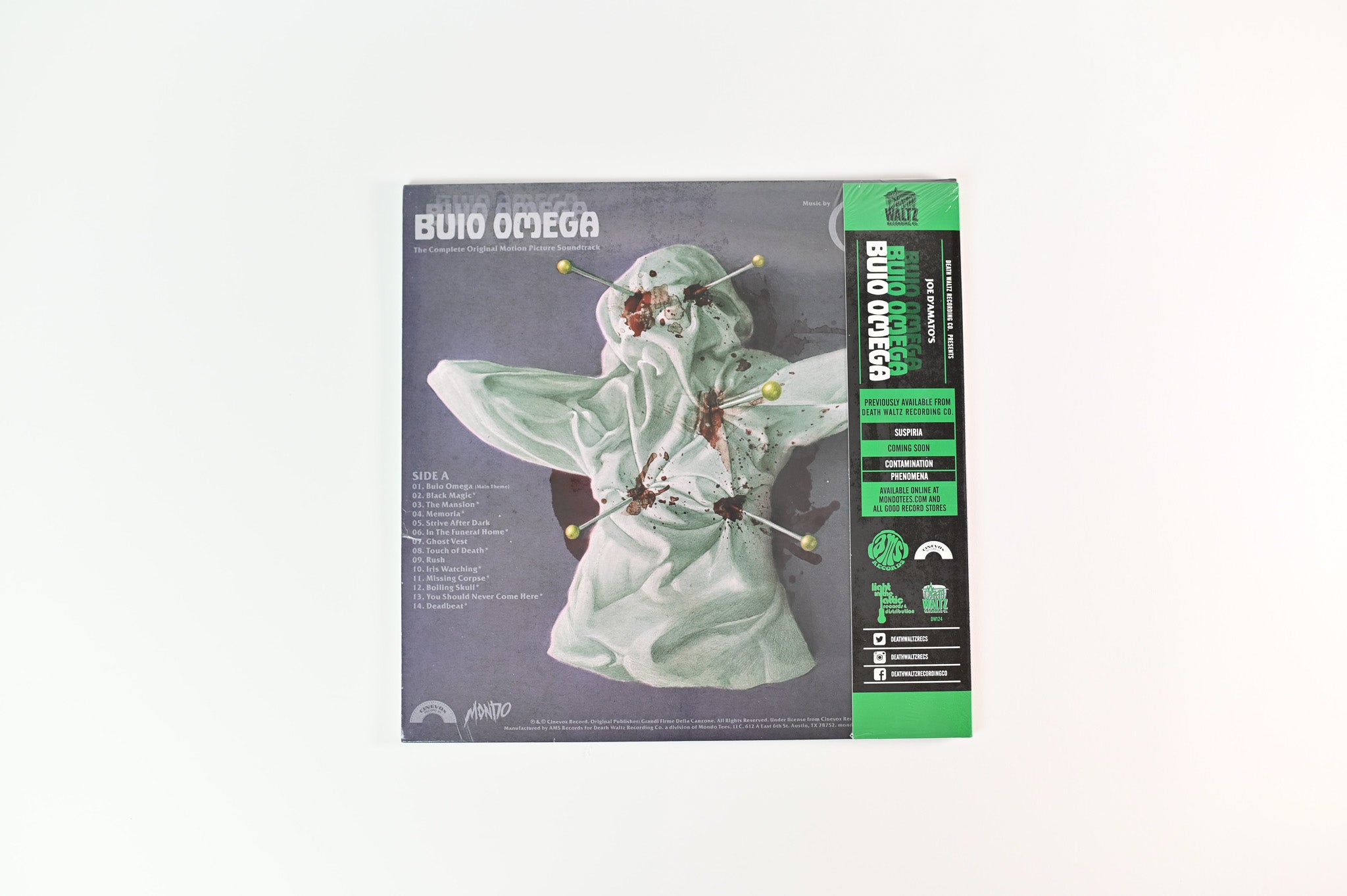 Goblin - Buio Omega (Original Motion Picture Soundtrack) on Death Waltz Sealed