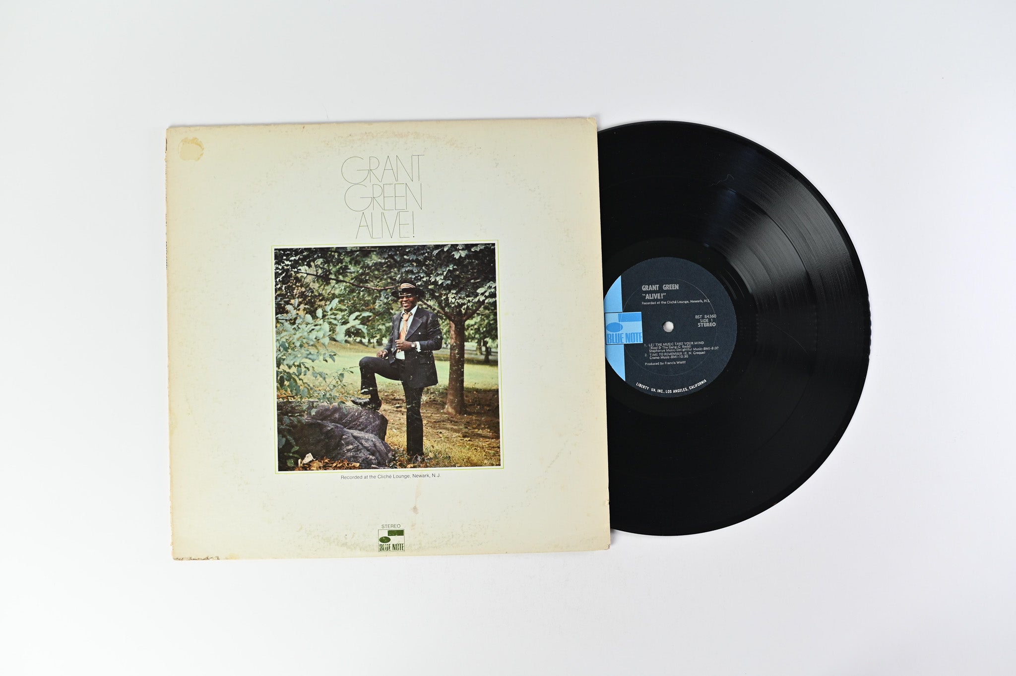 Grant Green - Alive! on Blue Note