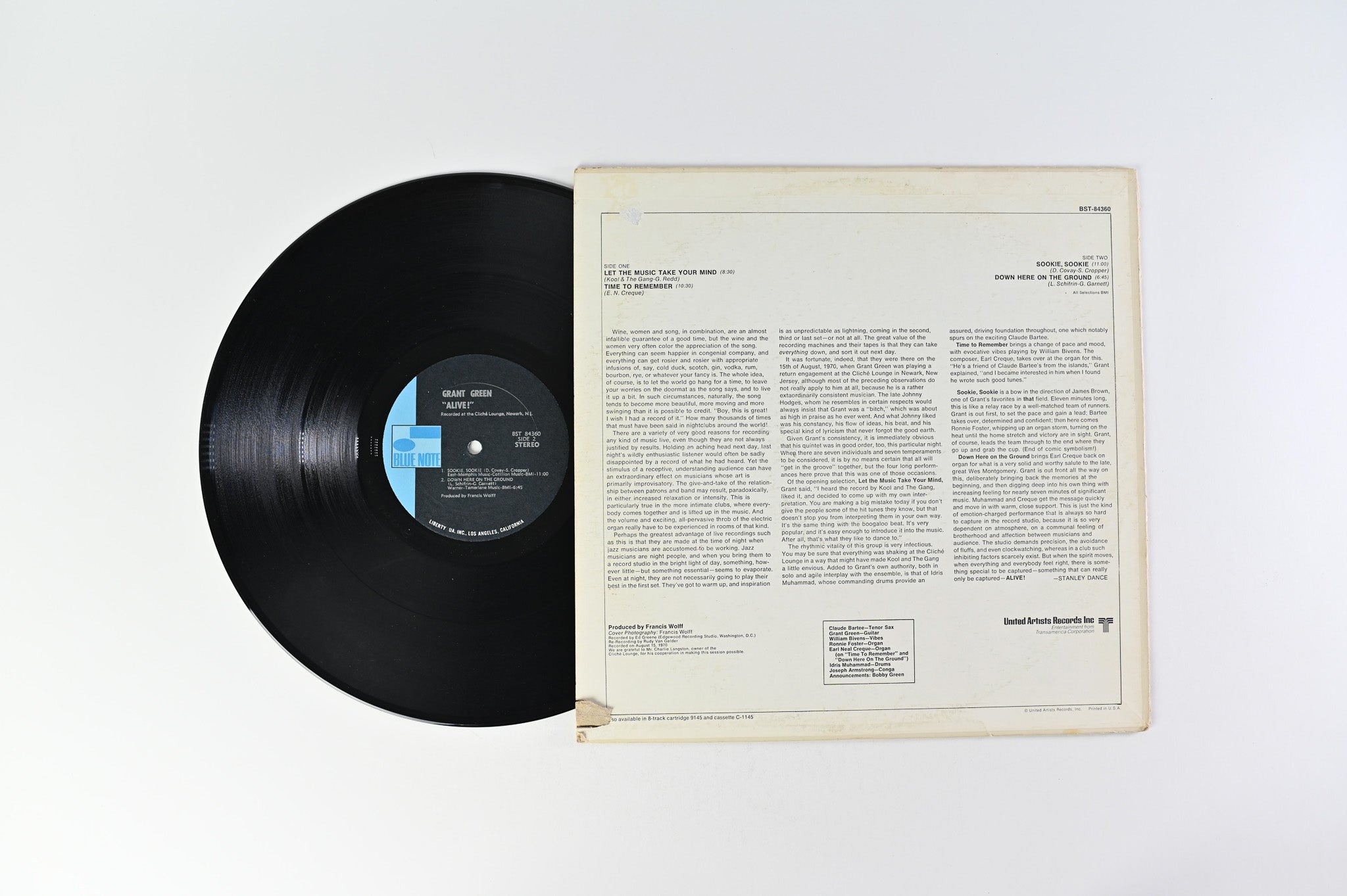 洋楽 Grant Green Alive! Blue Note MBL_4272_be108db6-6002-4f53-